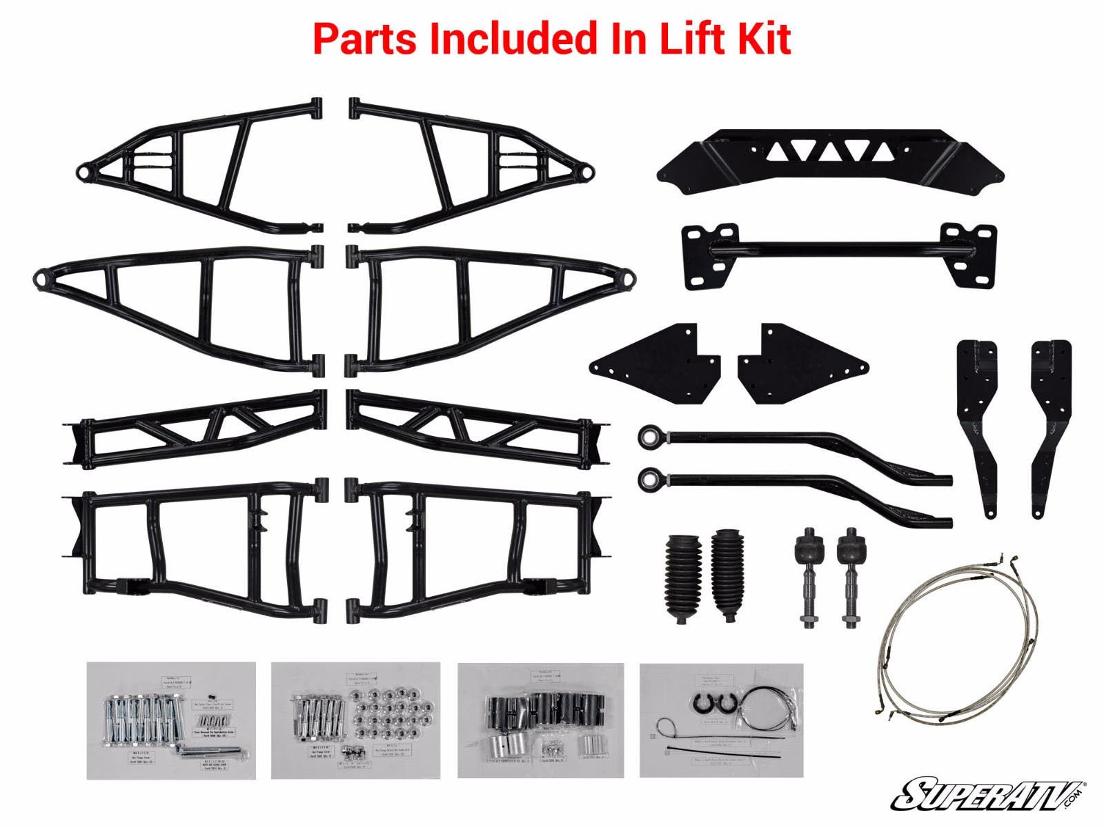 Photo of SuperATV Polaris RZR S 1000 7-10" Lift Kit by SuperATV - Premium Lift Kits for UTVs / Side by Sides
