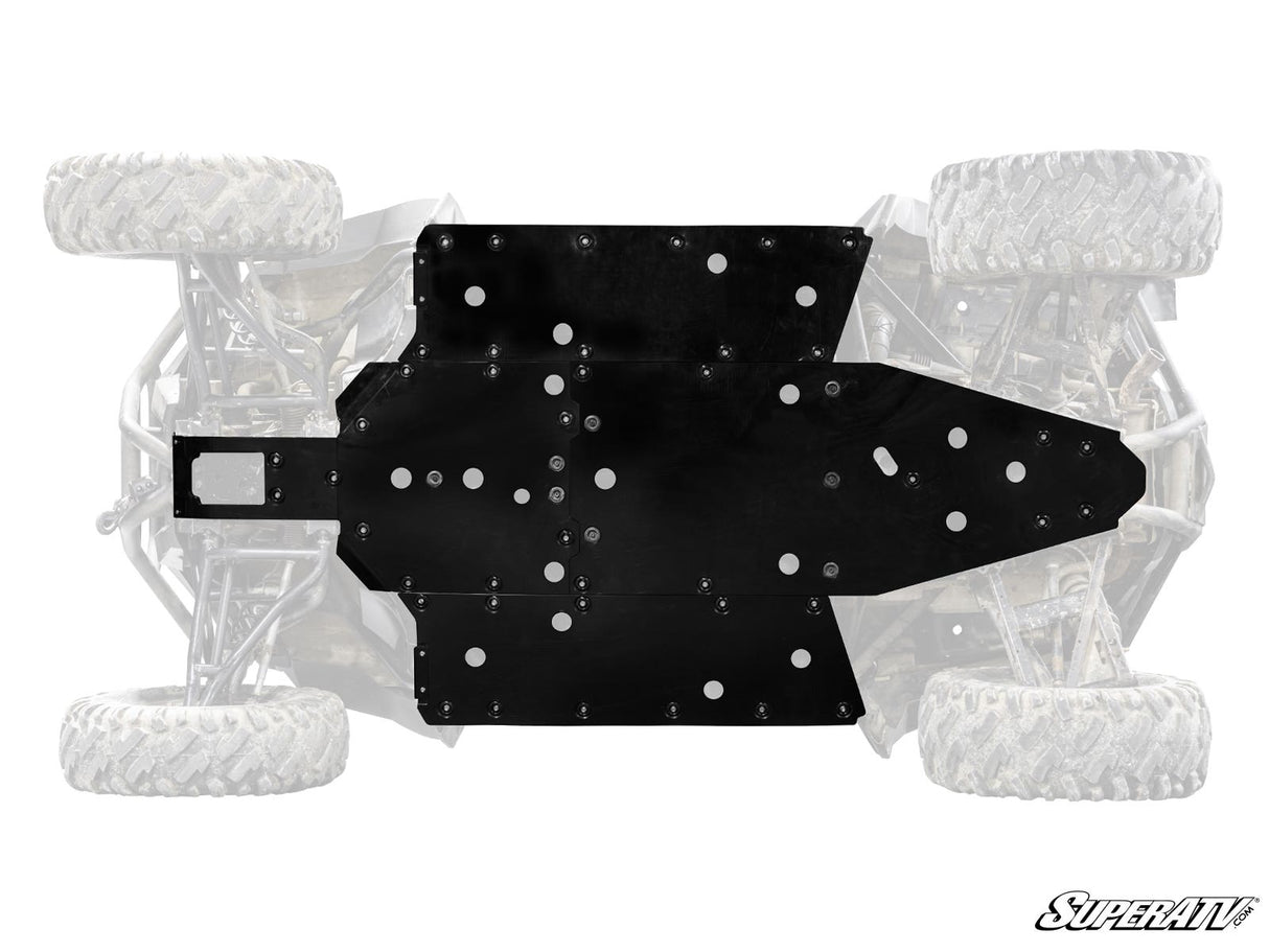 SuperATV Polaris RZR S 1000 Full Skid Plate