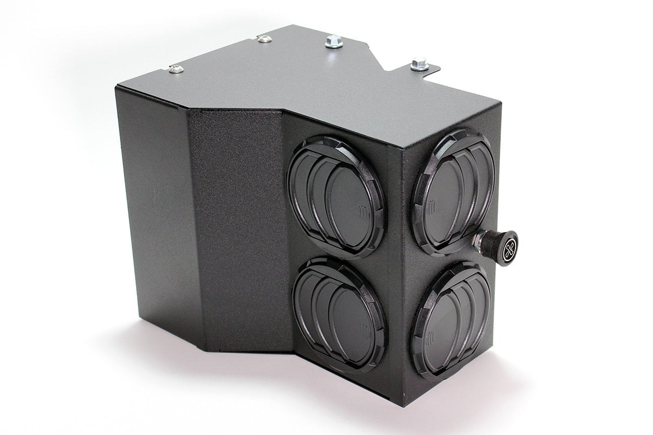 Photo of Polaris RZR 900 Inferno Cab Heater with Defrost for Machines without Power Steering (2011-2014) by 3 Star UTV - Premium Enclosures for UTVs / Side by Sides