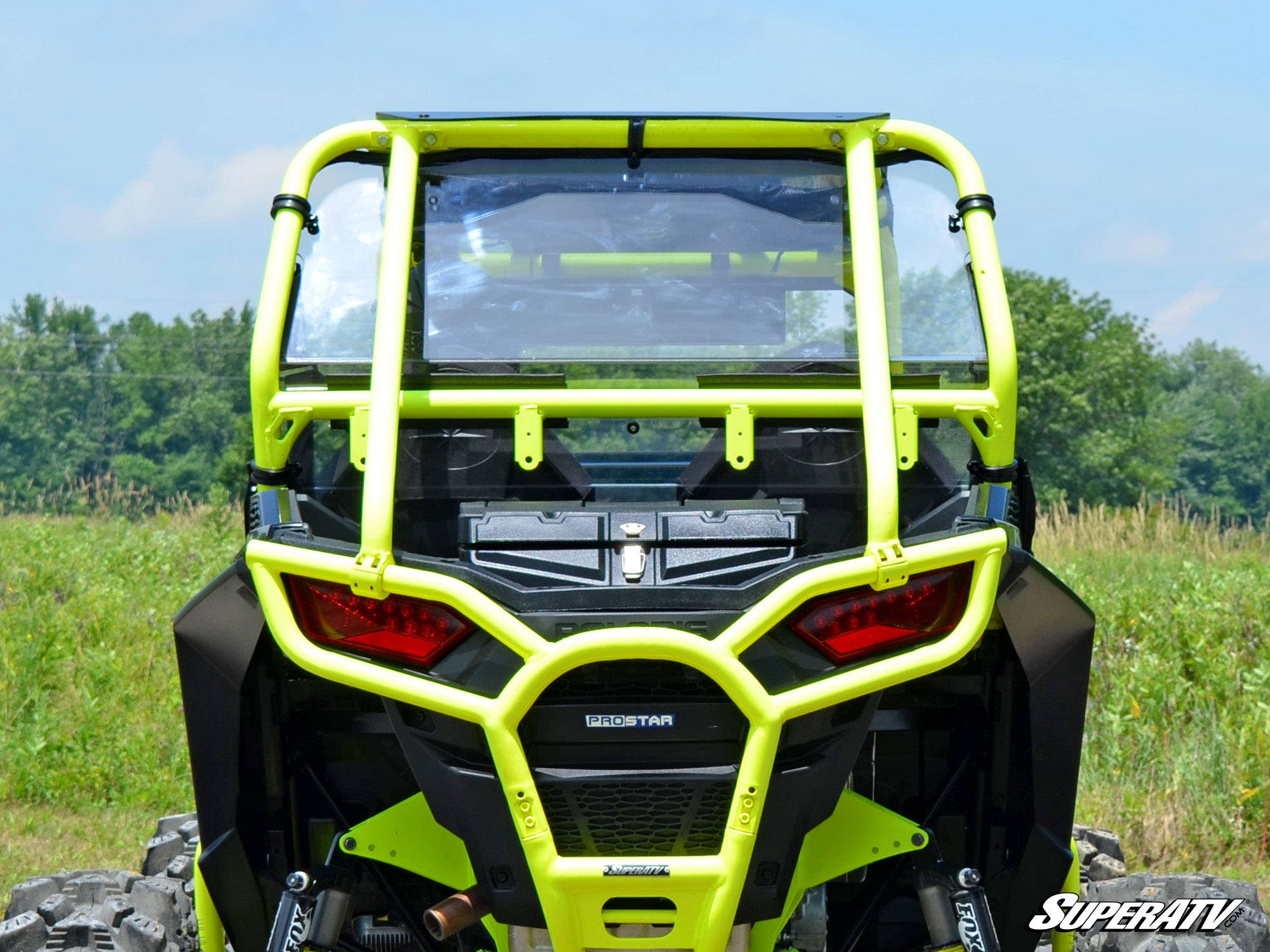 Photo of SuperATV Polaris RZR 900 Rear Windshield by SuperATV - Premium Windshields for UTVs / Side by Sides