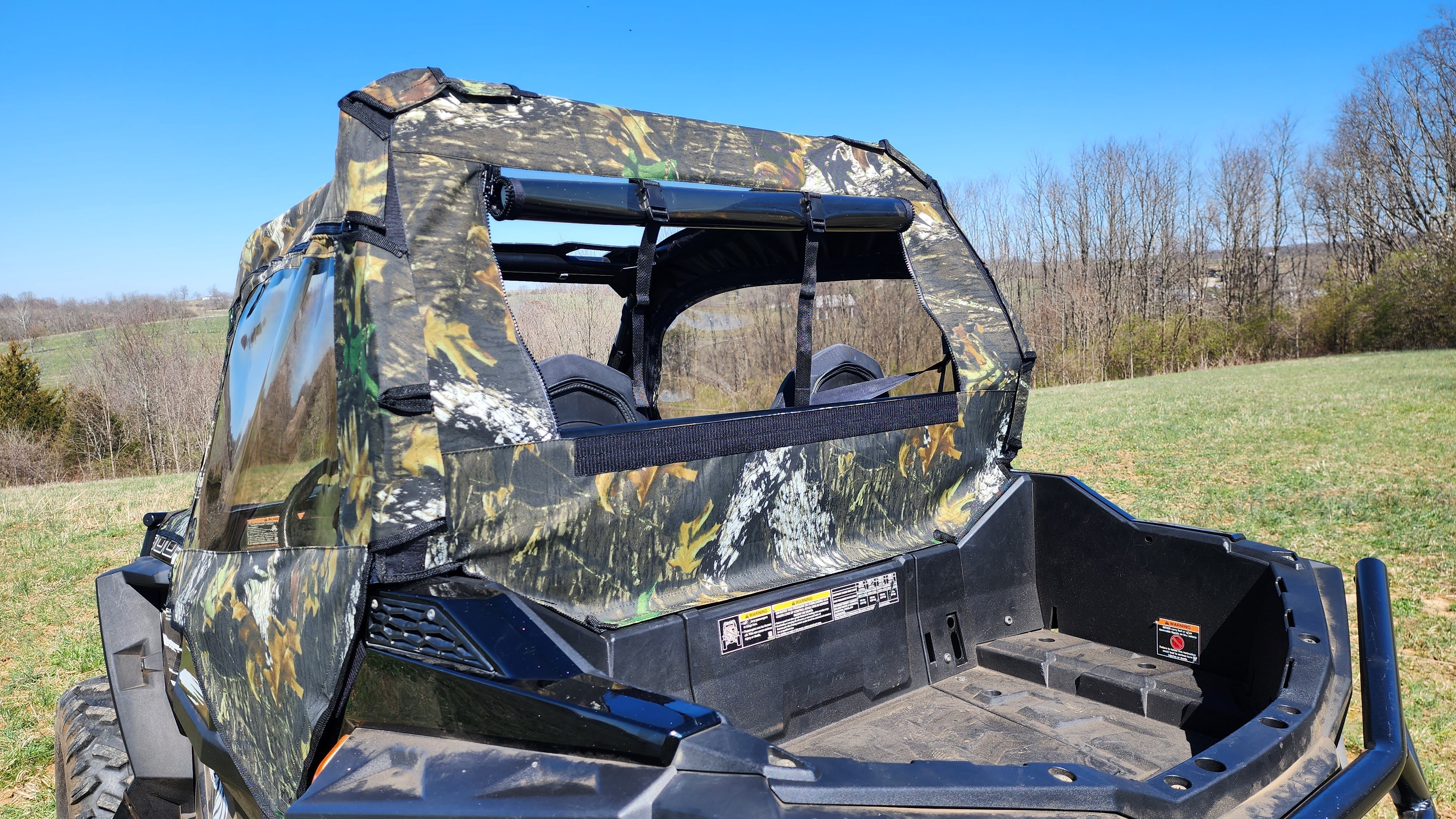 Photo of Polaris RZR 900 - Soft Back Panel by 3 Star UTV - Premium Enclosures for UTVs / Side by Sides