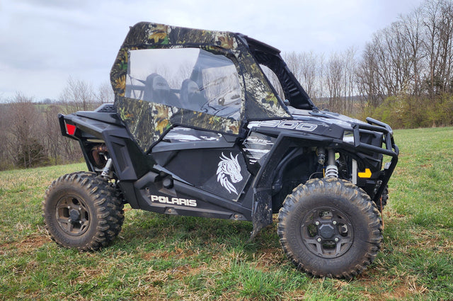 Photo of Polaris RZR 900 - Soft Doors by 3 Star UTV - Premium Enclosures for UTVs / Side by Sides
