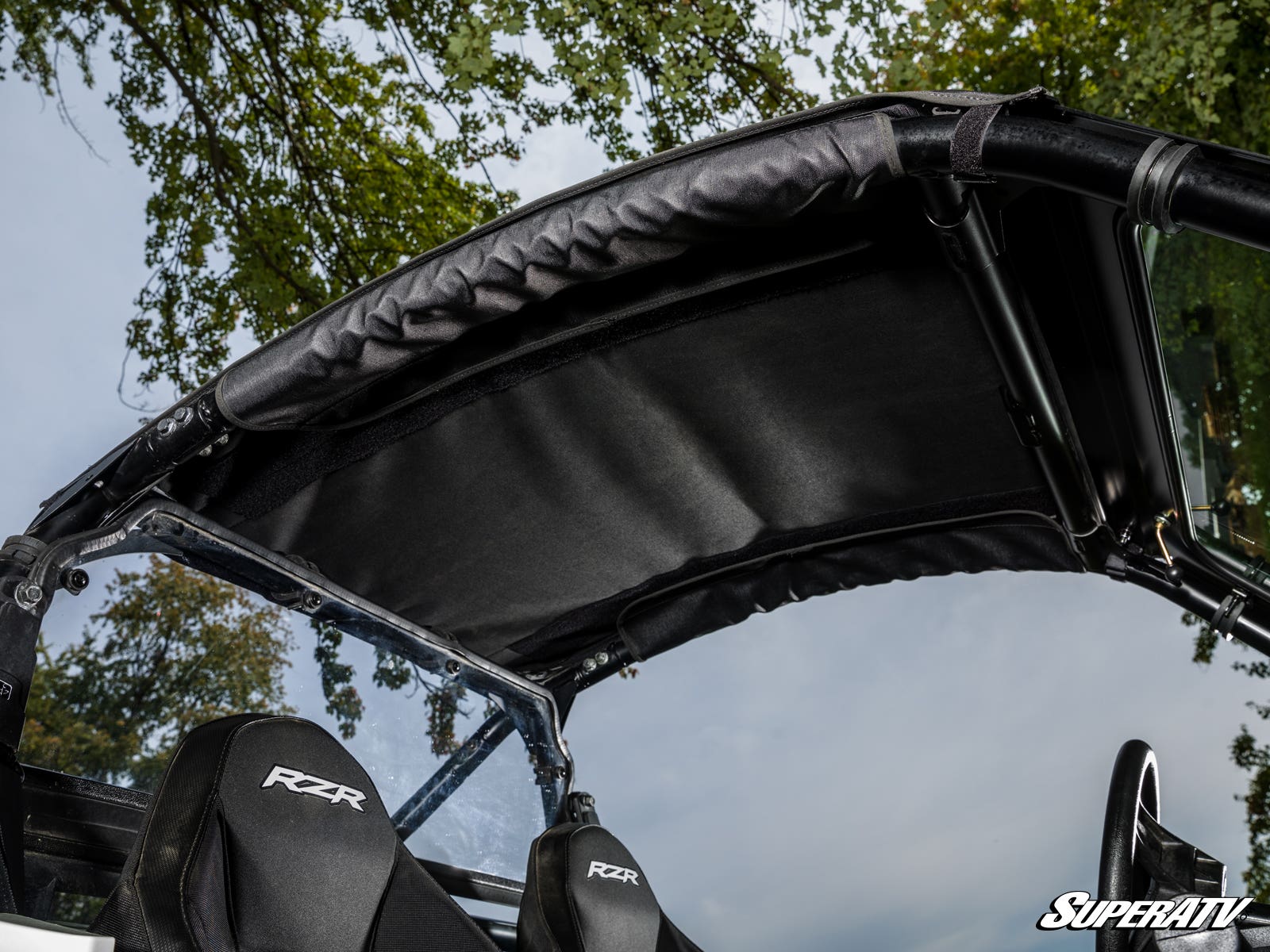 Photo of SuperATV Polaris RZR Trail S 1000 Soft Top Roof by SuperATV - Premium Roofs for UTVs / Side by Sides