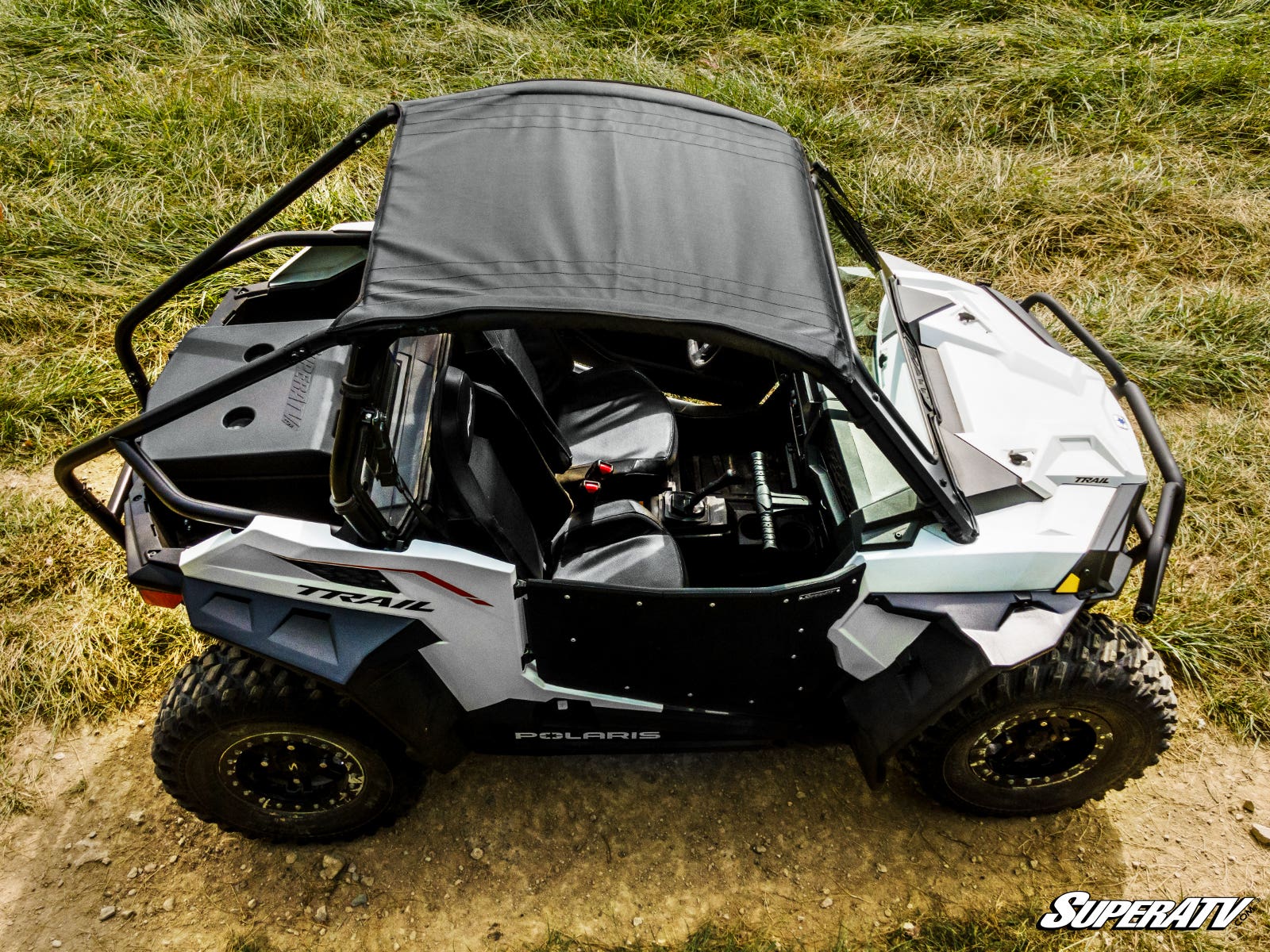 Photo of SuperATV Polaris RZR Trail S 1000 Soft Top Roof by SuperATV - Premium Roofs for UTVs / Side by Sides