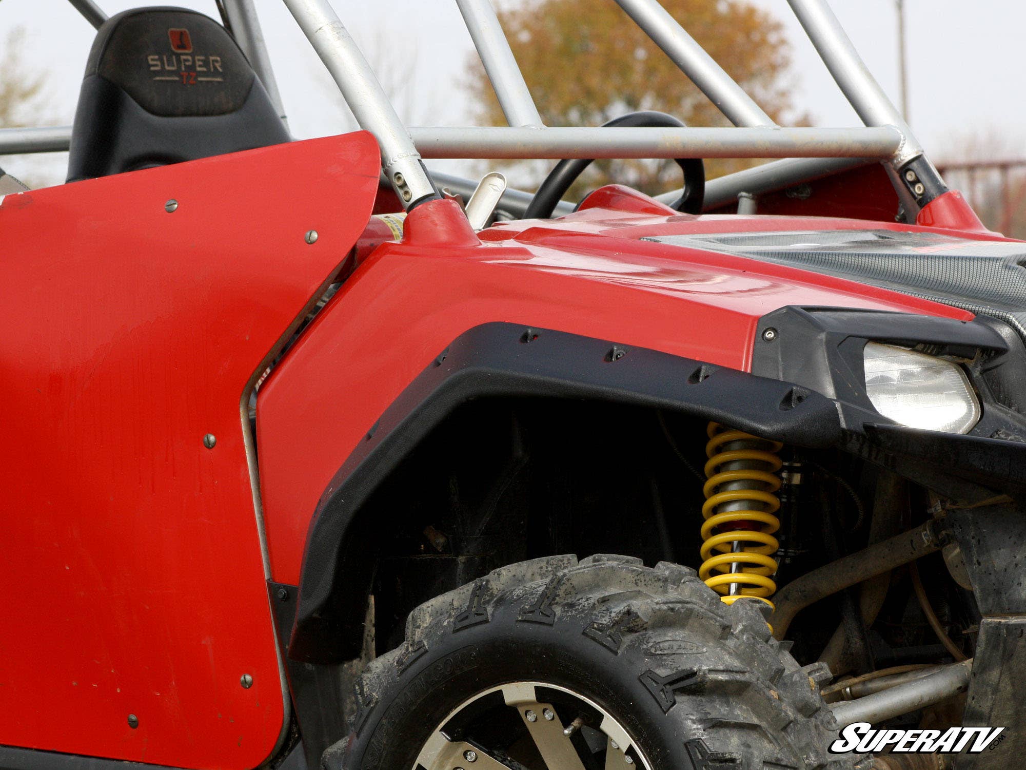 Photo of SuperATV Polaris RZR Black Safari Fender Flares by SuperATV - Premium Fenders & Fender Guards for UTVs / Side by Sides