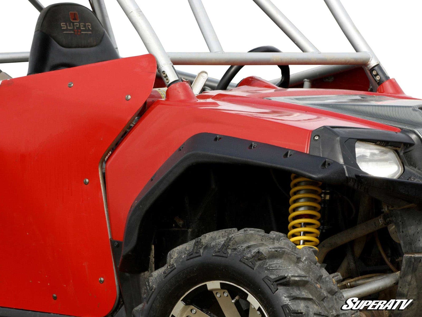 Photo of SuperATV Polaris RZR Black Safari Fender Flares by SuperATV - Premium Fenders & Fender Guards for UTVs / Side by Sides