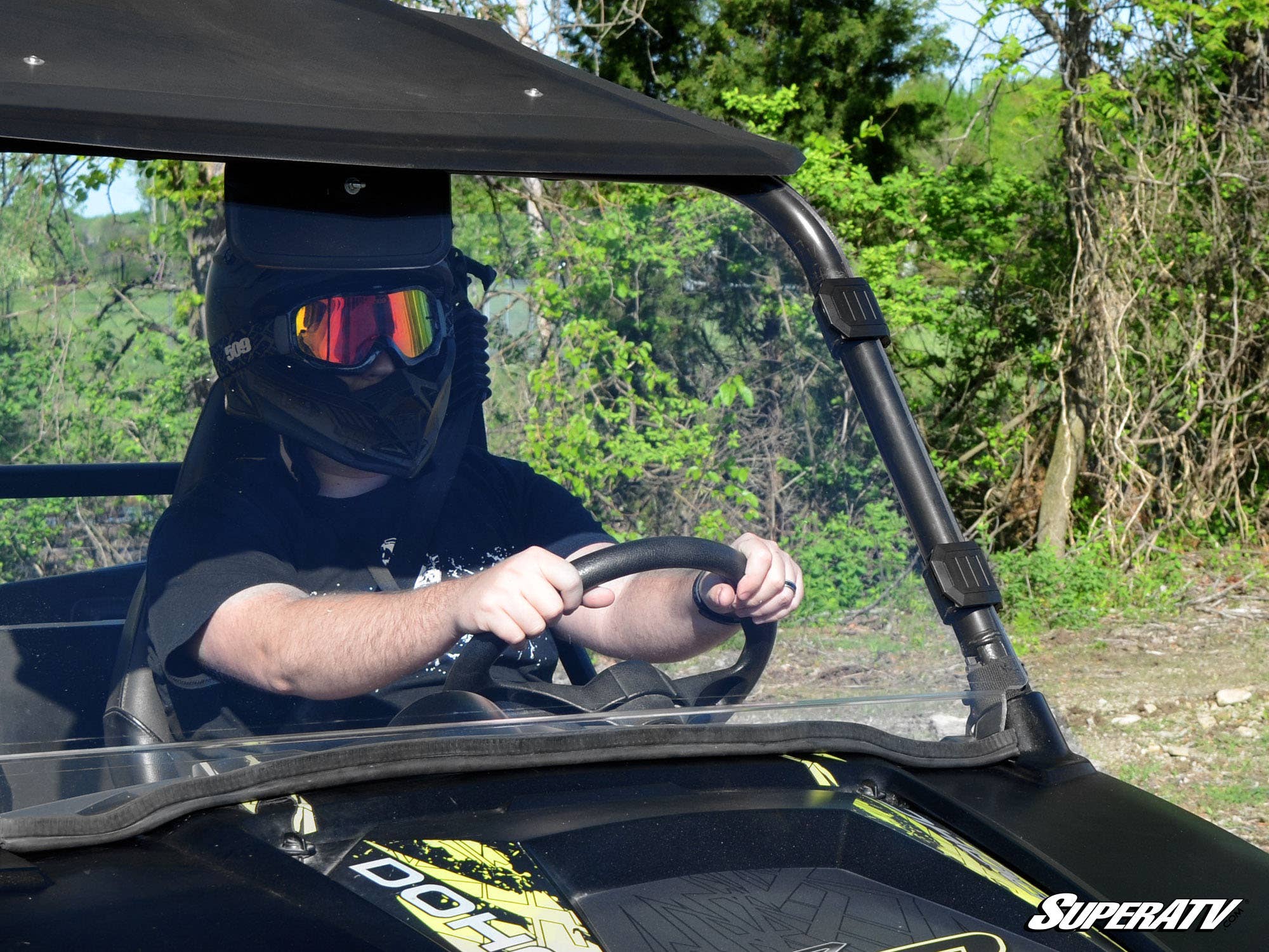 Photo of SuperATV Polaris RZR Full Windshield by SuperATV - Premium Windshields for UTVs / Side by Sides