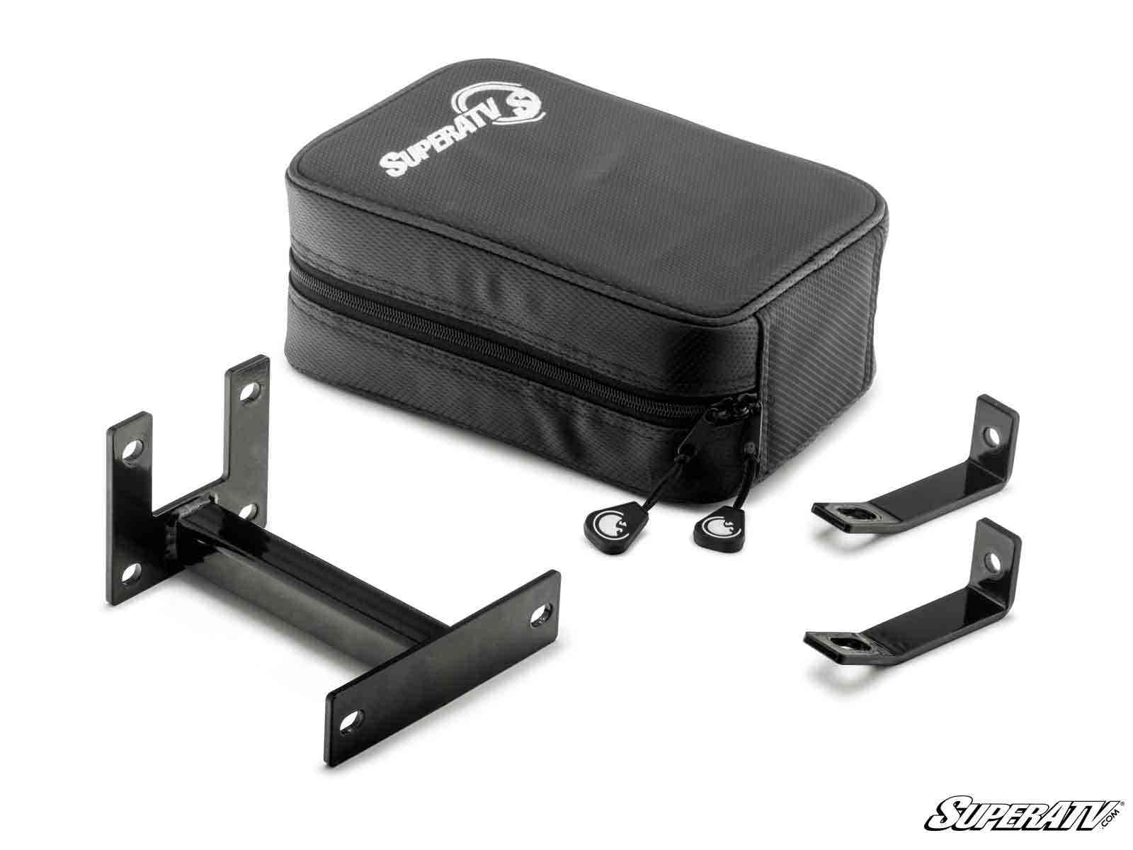 Photo of SuperATV Polaris RZR Armrest Gun Safe by SuperATV - Premium Storage for UTVs / Side by Sides