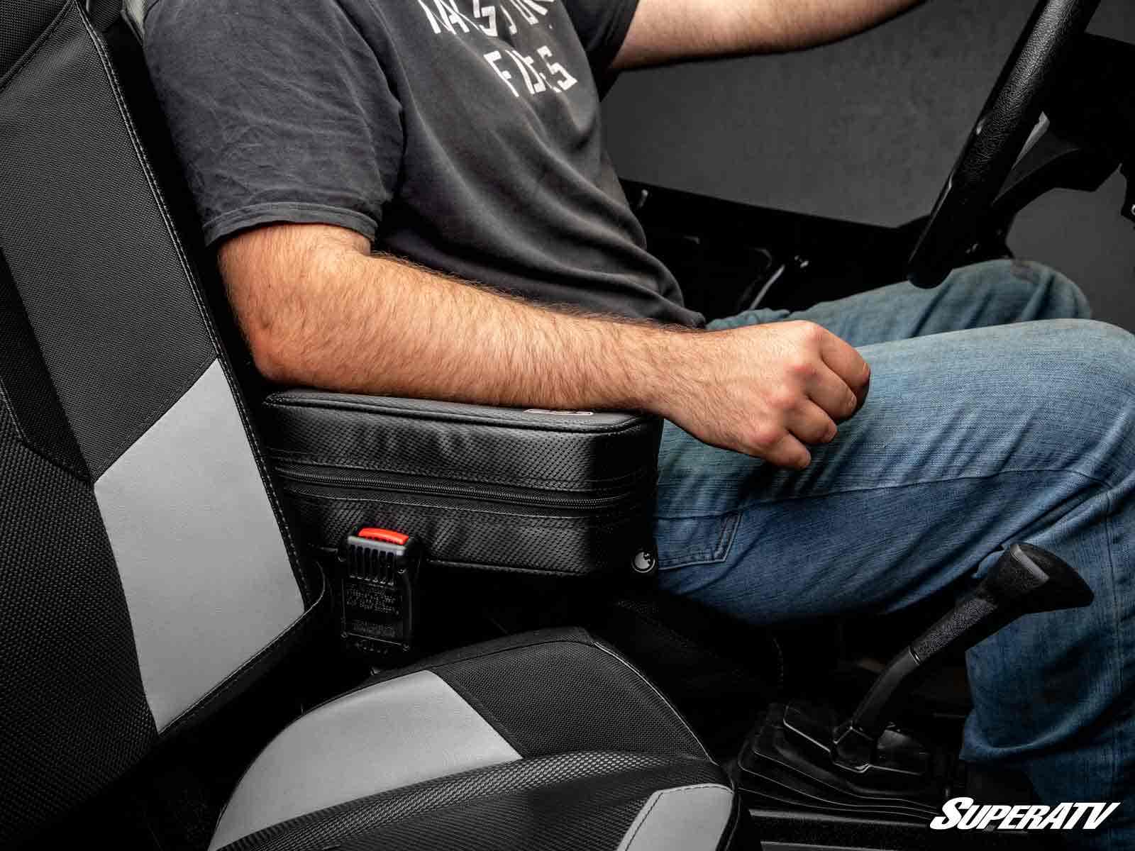 Photo of SuperATV Polaris RZR Armrest Gun Safe by SuperATV - Premium Storage for UTVs / Side by Sides
