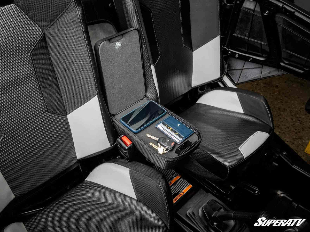 Photo of SuperATV Polaris RZR Armrest Gun Safe by SuperATV - Premium Storage for UTVs / Side by Sides