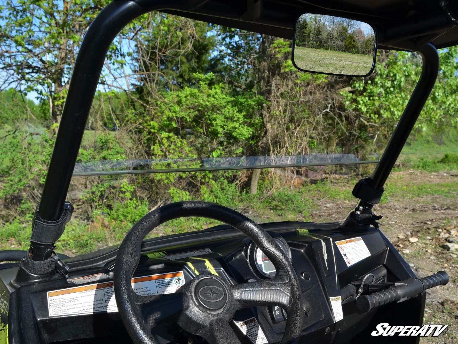 Photo of SuperATV Polaris RZR Half Windshield by SuperATV - Premium Windshields for UTVs / Side by Sides