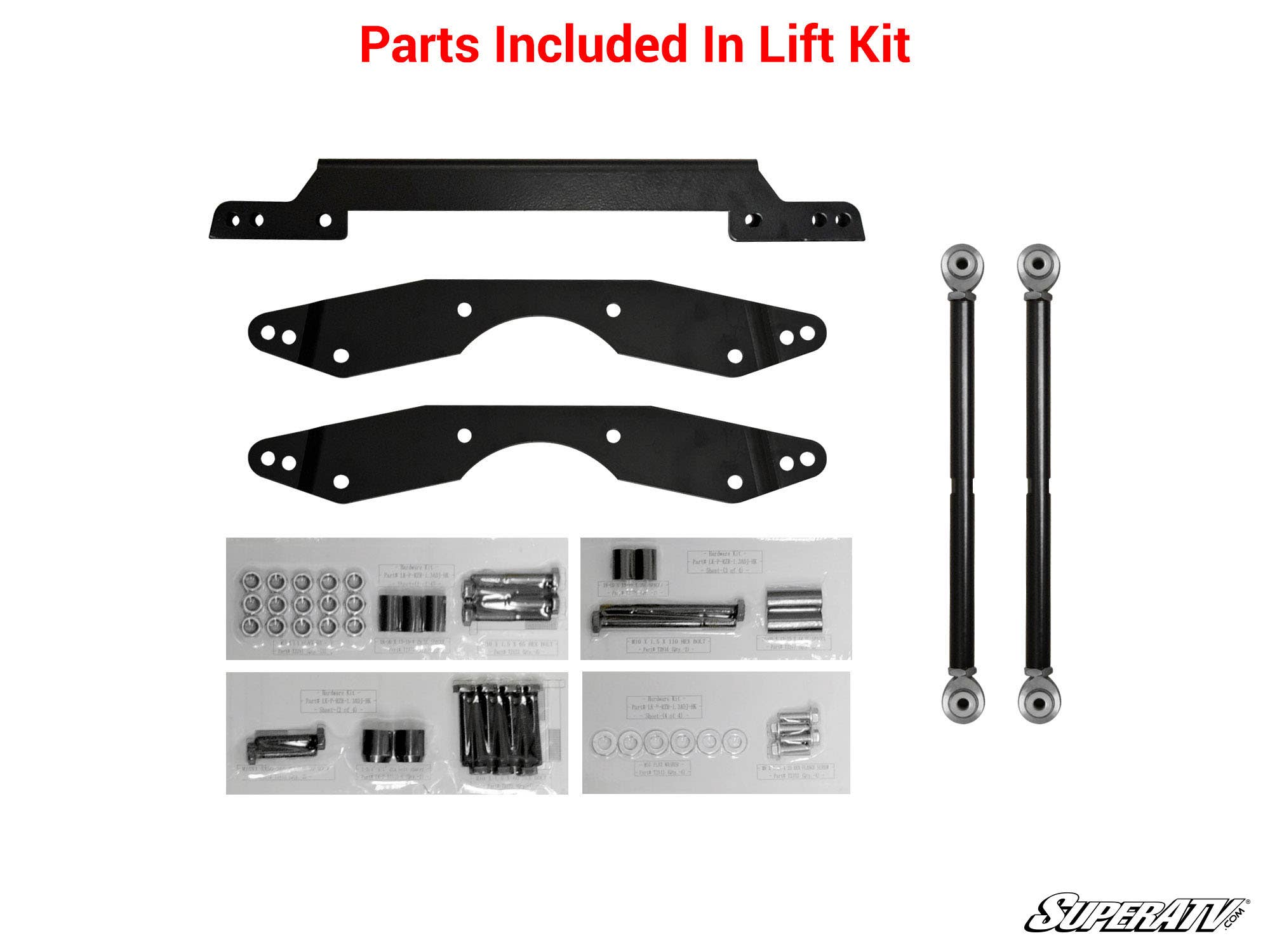 Photo of SuperATV Polaris RZR 1.5-3" Lift Kit by SuperATV - Premium Lift Kits for UTVs / Side by Sides