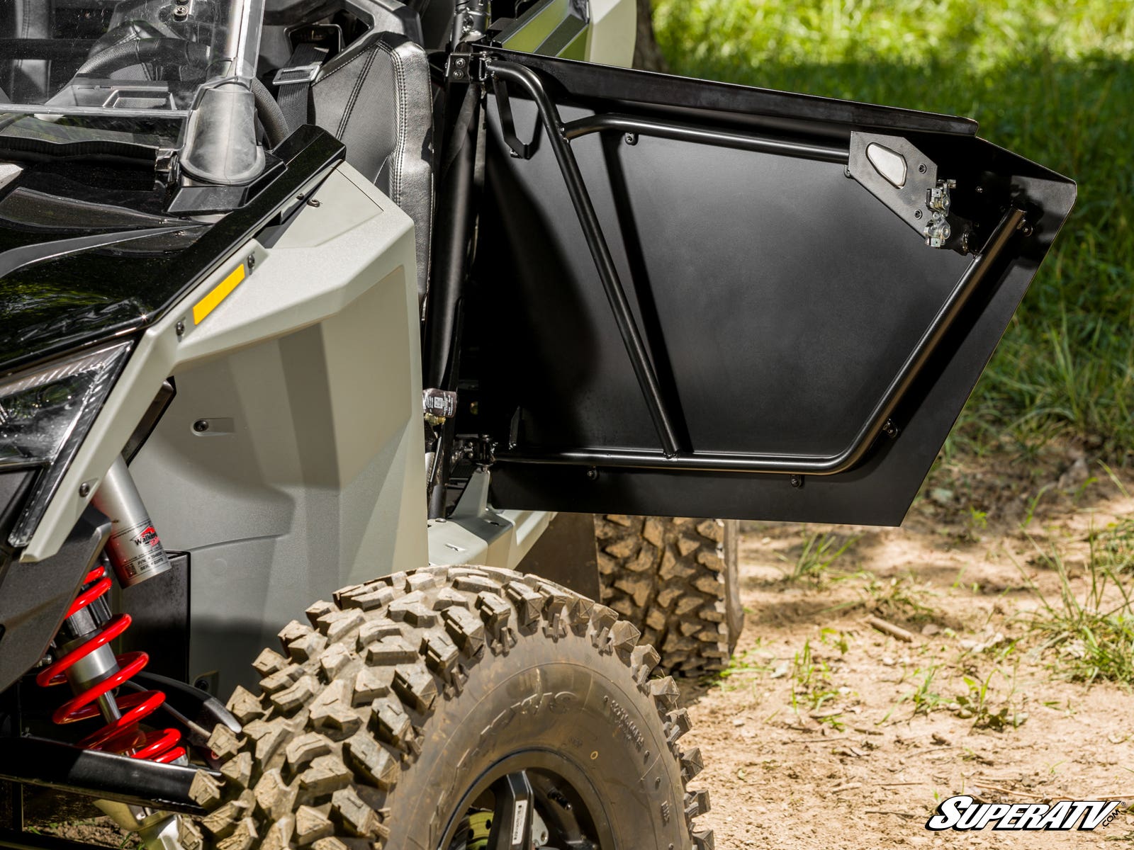 Photo of SuperATV Polaris RZR Turbo R 4 Aluminum Doors by SuperATV - Premium Doors for UTVs / Side by Sides