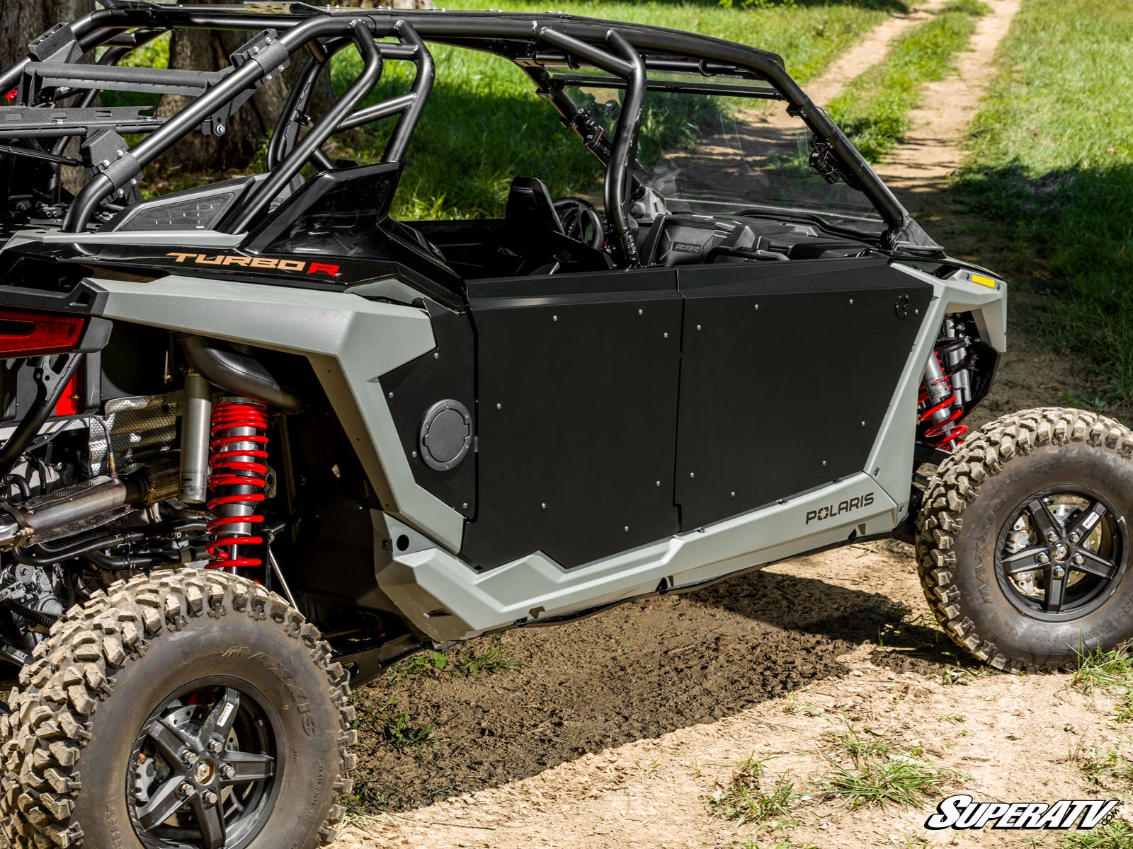 Photo of SuperATV Polaris RZR Turbo R 4 Aluminum Doors by SuperATV - Premium Doors for UTVs / Side by Sides