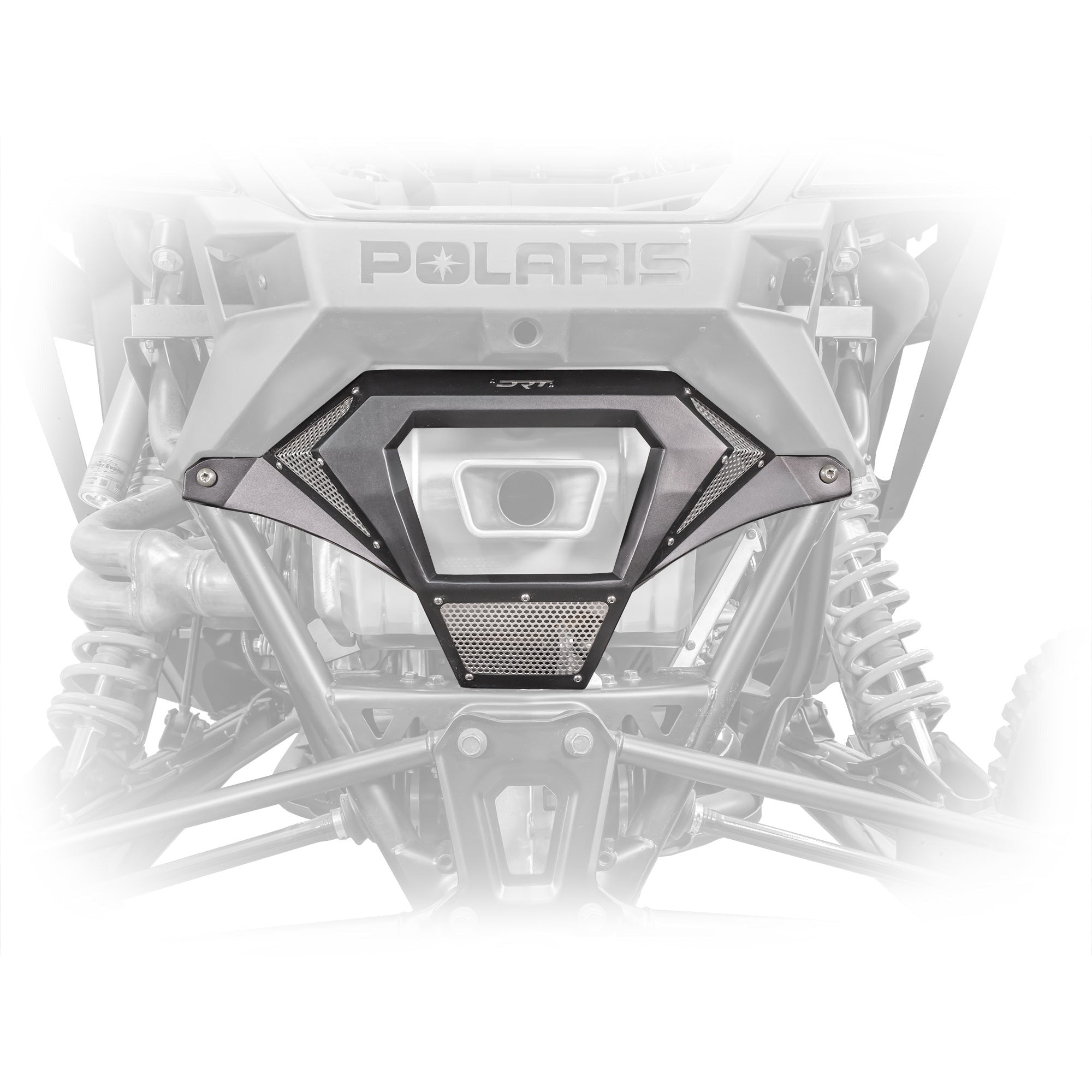 Photo of Polaris RZR Pro R Aluminum Exhaust Cover by DRT Motorsports - Premium Body for UTVs / Side by Sides