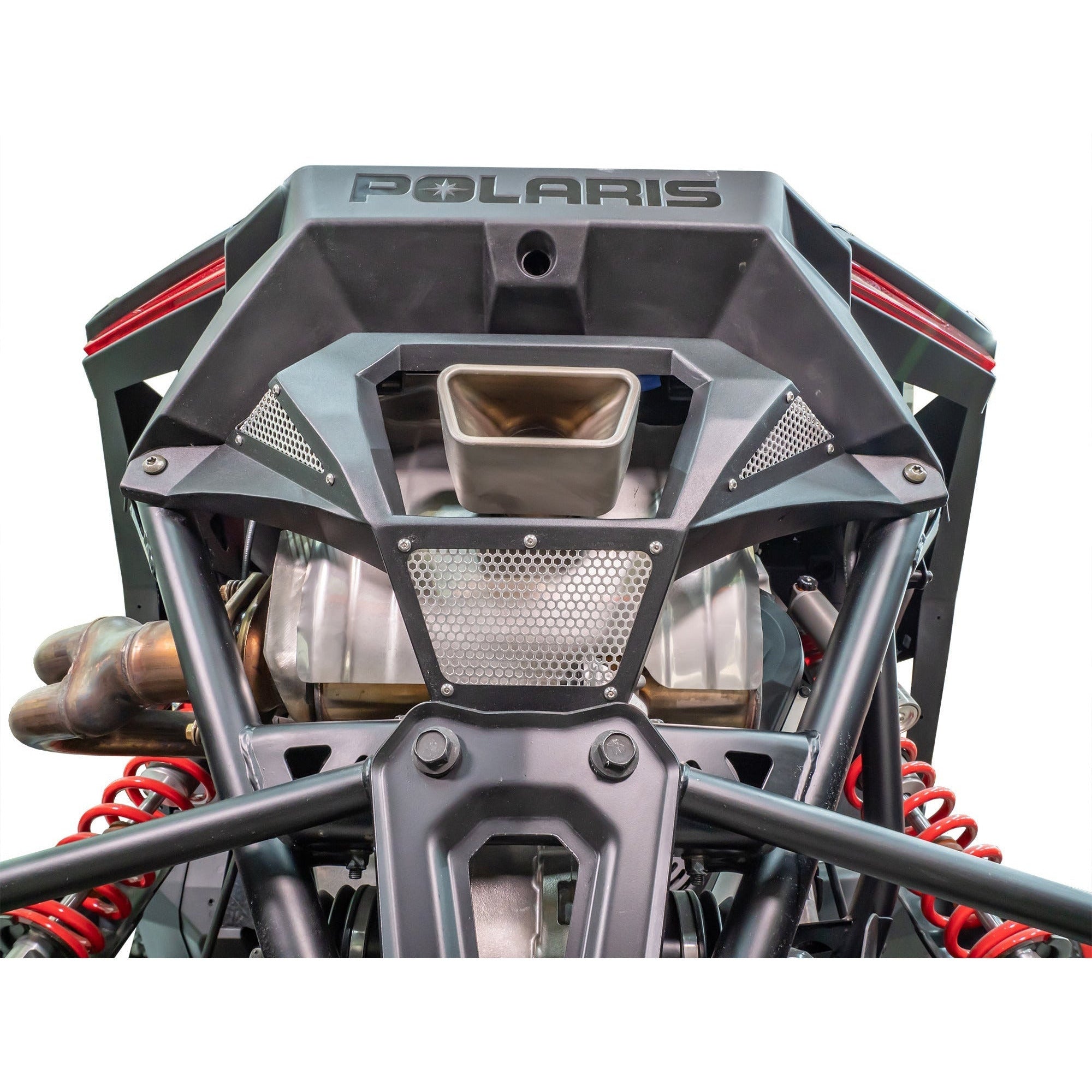 Photo of Polaris RZR Pro R Aluminum Exhaust Cover by DRT Motorsports - Premium Body for UTVs / Side by Sides