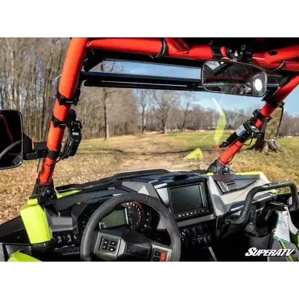 Photo of Polaris RZR Pro R MaxDrive Power Filp Windshield by SuperATV - Premium Windshields for UTVs / Side by Sides