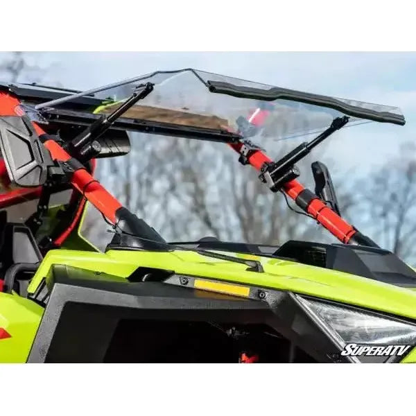 Photo of Polaris RZR Pro R MaxDrive Power Filp Windshield by SuperATV - Premium Windshields for UTVs / Side by Sides