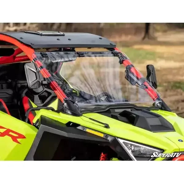 Photo of Polaris RZR Pro R MaxDrive Power Filp Windshield by SuperATV - Premium Windshields for UTVs / Side by Sides
