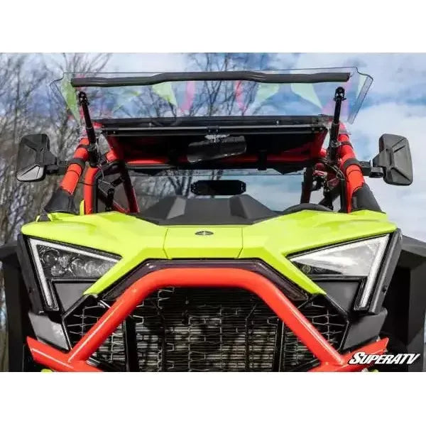 Photo of Polaris RZR Pro R MaxDrive Power Filp Windshield by SuperATV - Premium Windshields for UTVs / Side by Sides