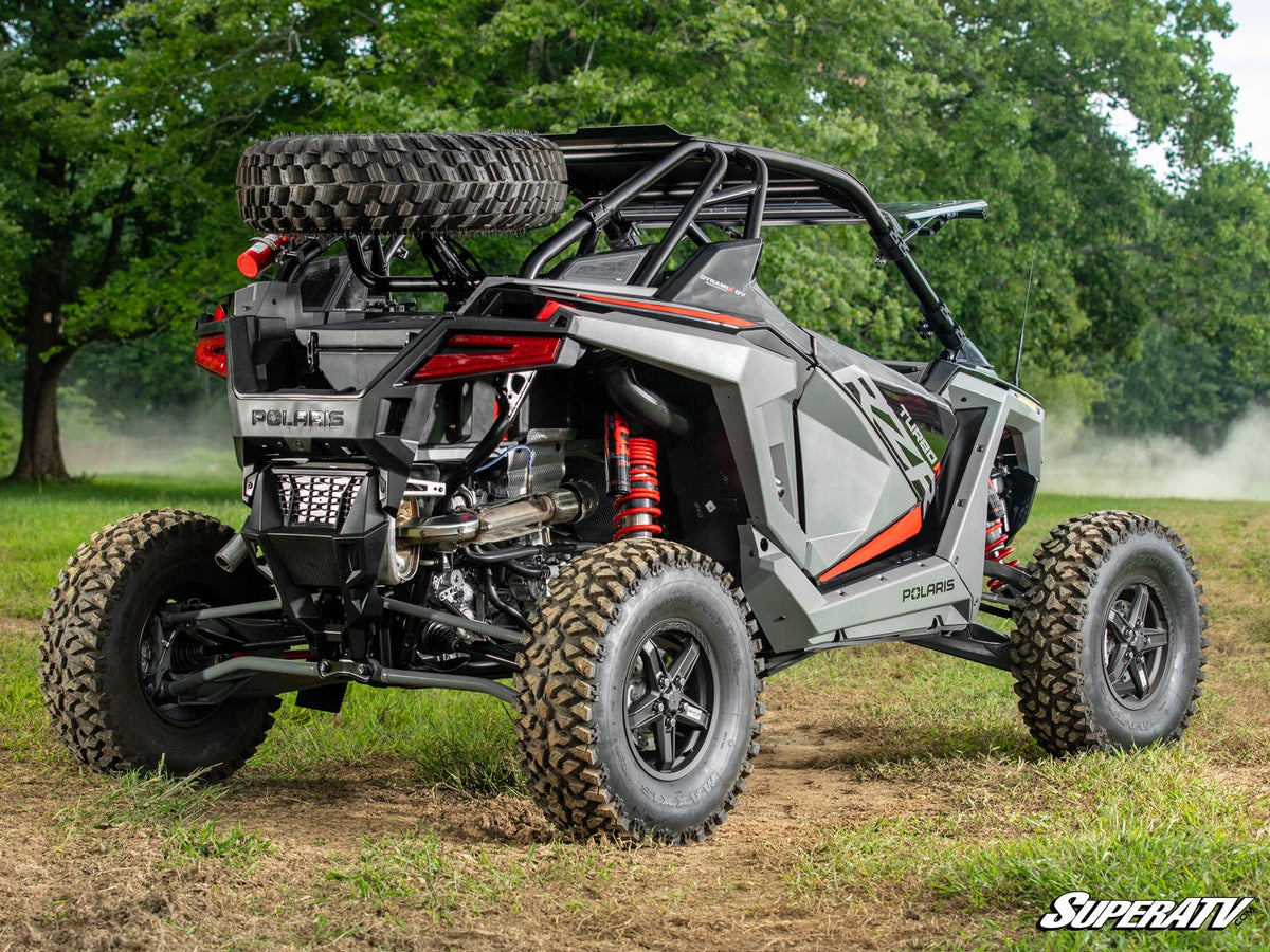 Photo of SuperATV Polaris RZR Pro R Spare Tire Carrier by SuperATV - Premium Storage for UTVs / Side by Sides