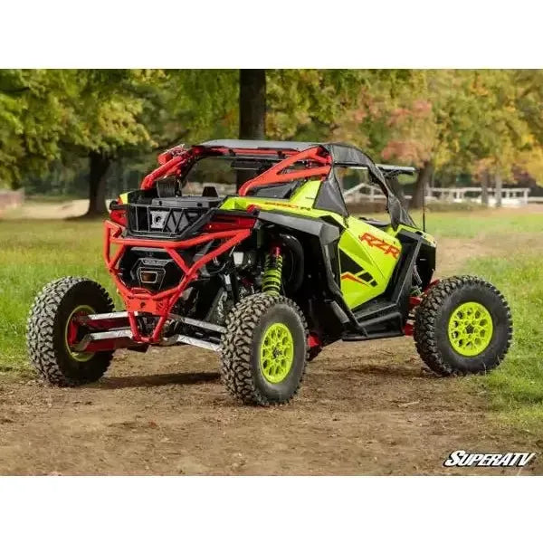 Photo of Polaris RZR Pro R Vented Rear Windshield by SuperATV - Premium Windshields for UTVs / Side by Sides