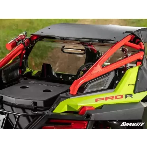 Photo of Polaris RZR Pro R Vented Rear Windshield by SuperATV - Premium Windshields for UTVs / Side by Sides
