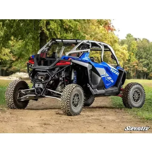 Photo of Polaris RZR Pro R Vented Rear Windshield by SuperATV - Premium Windshields for UTVs / Side by Sides