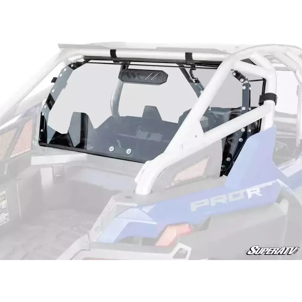 Photo of Polaris RZR Pro R Vented Rear Windshield by SuperATV - Premium Windshields for UTVs / Side by Sides