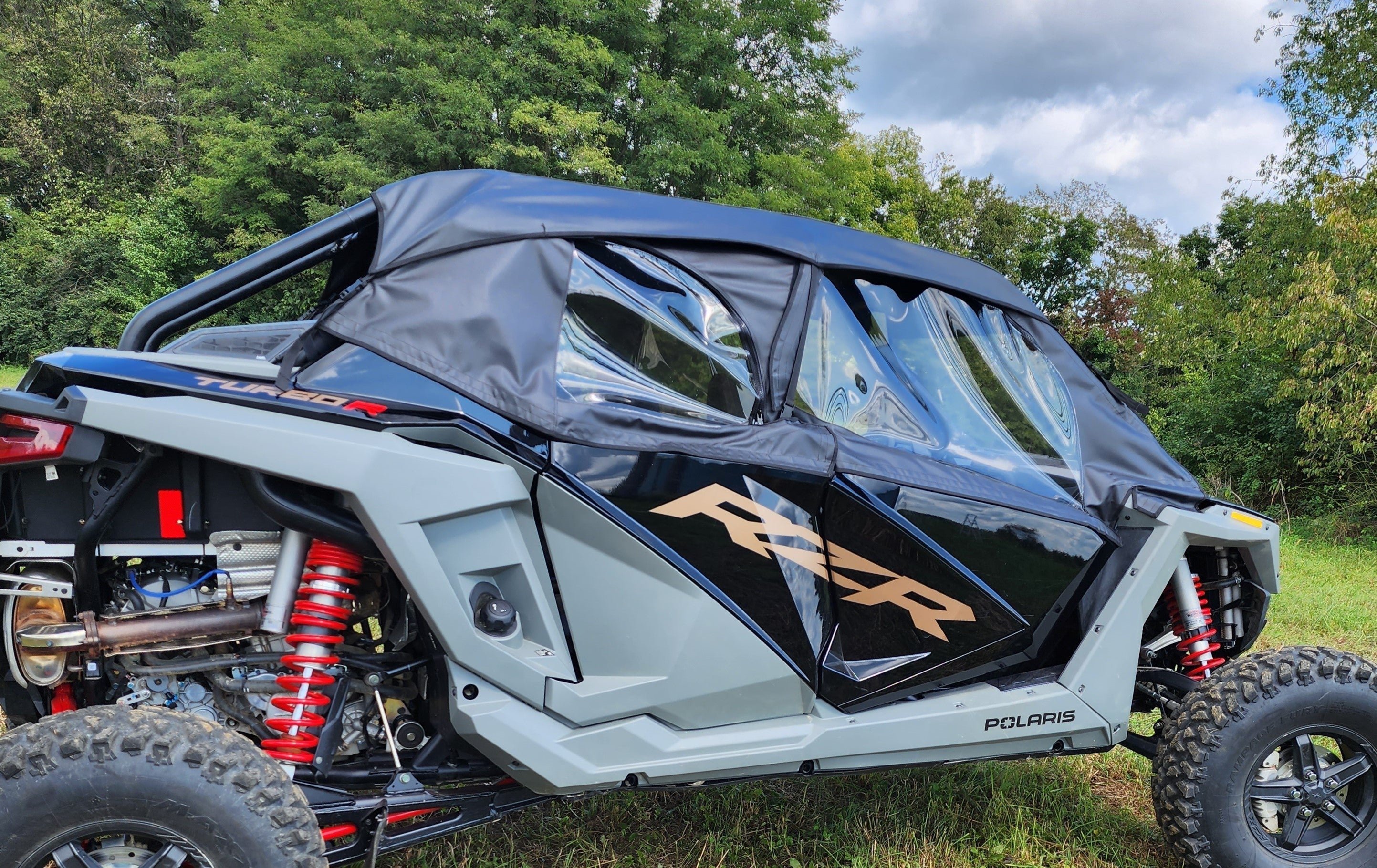 Photo of Polaris RZR Pro XP 4/Turbo R 4 - Full Cab Enclosure for Hard Windshield by 3 Star UTV - Premium Enclosures for UTVs / Side by Sides