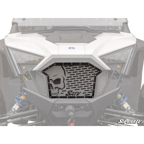 Photo of Polaris RZR Pro XP / Turbo R Skull Style Front Grille Insert by SuperATV - Premium Body for UTVs / Side by Sides