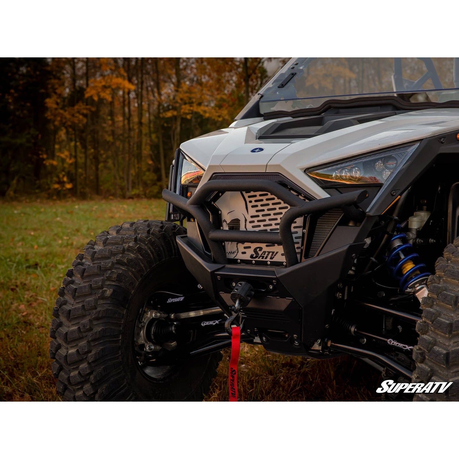 Photo of Polaris RZR Pro XP / Turbo R Skull Style Front Grille Insert by SuperATV - Premium Body for UTVs / Side by Sides