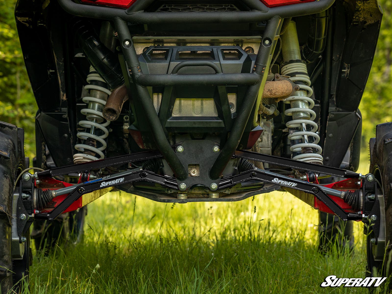 Photo of SuperATV Polaris RZR XP Turbo High Clearance Boxed Radius Arms by SuperATV - Premium Radius Rods & Plates for UTVs / Side by Sides