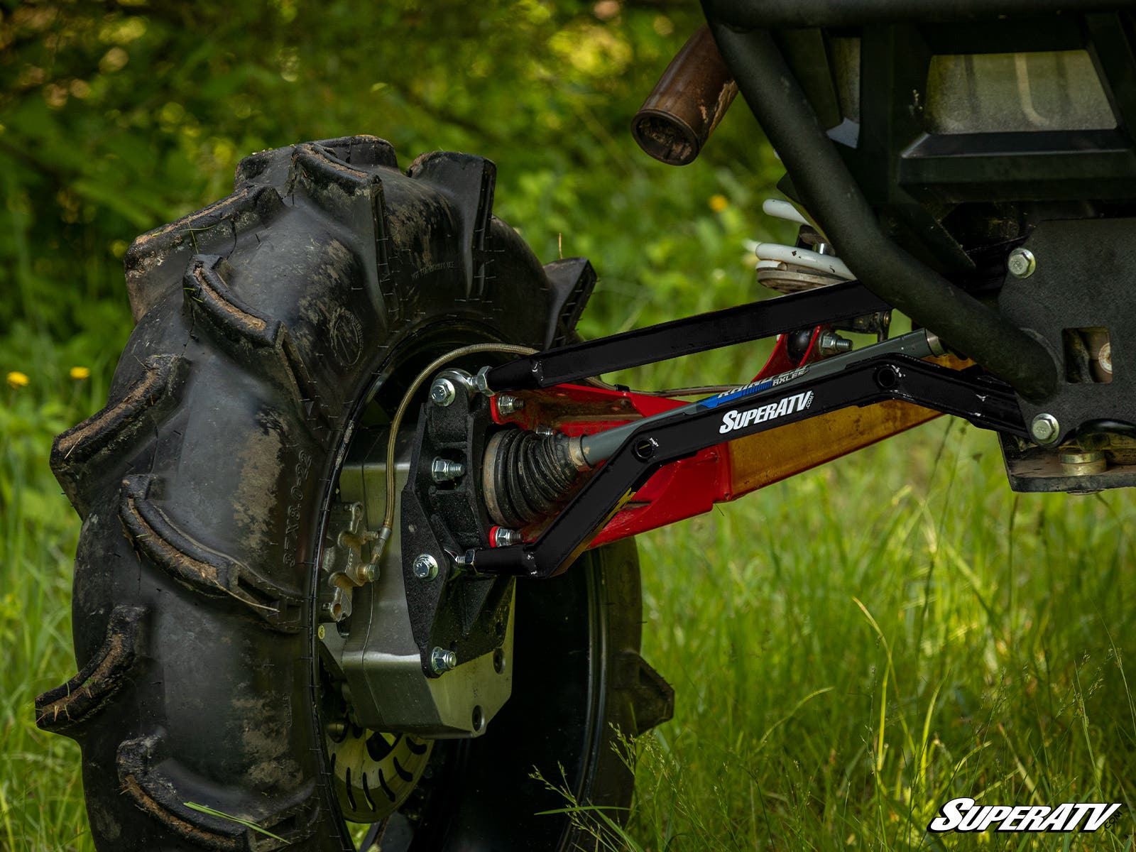 Photo of SuperATV Polaris RZR XP Turbo High Clearance Boxed Radius Arms by SuperATV - Premium Radius Rods & Plates for UTVs / Side by Sides