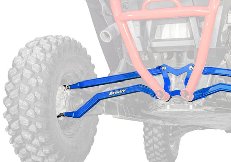 Polaris RZR 1000 High Clearance Boxed Radius Arms - Voodoo Blue