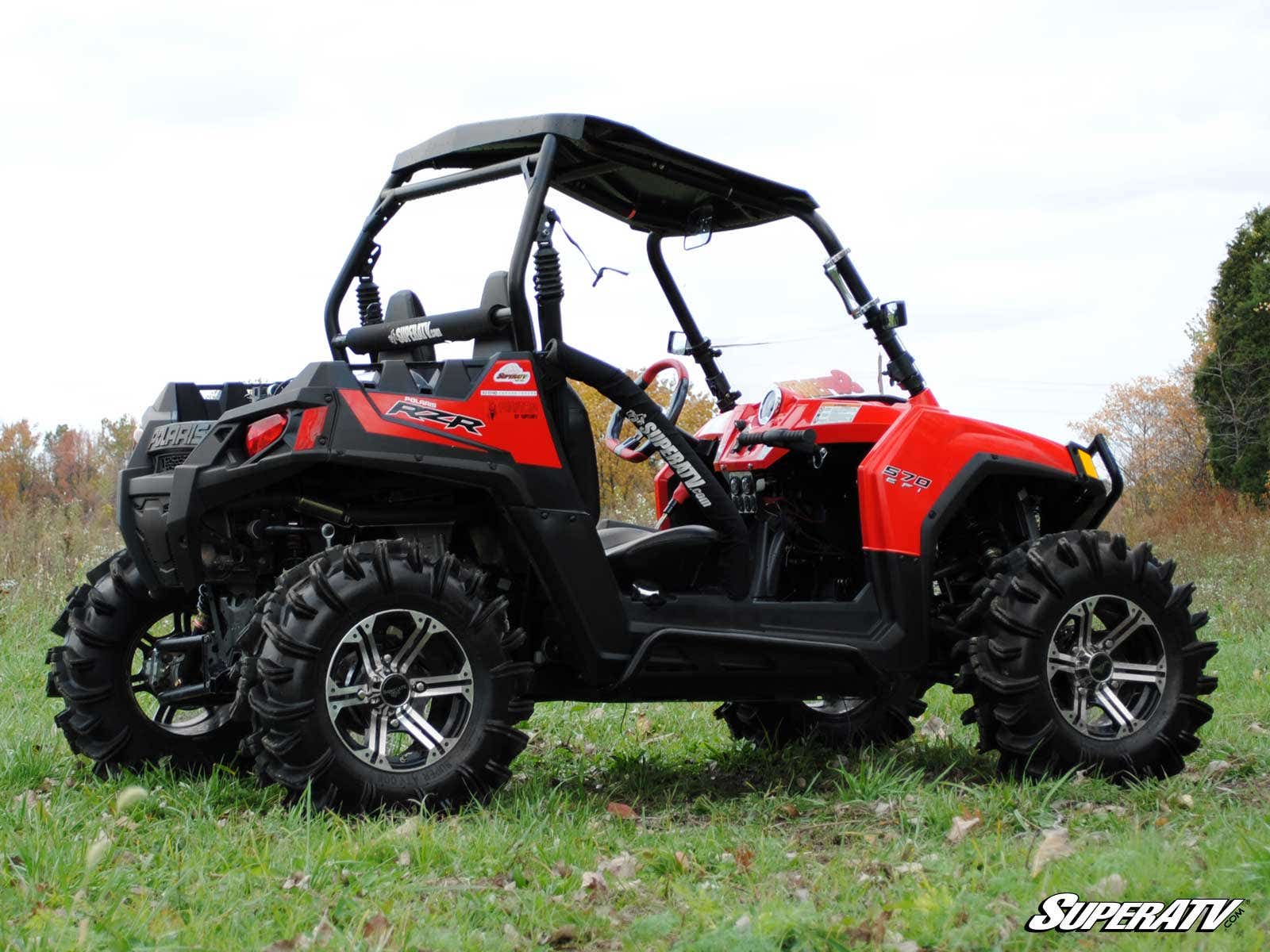 Photo of SuperATV Polaris RZR Rock Sliding Nerf Bars by SuperATV - Premium Nerf Bars for UTVs / Side by Sides