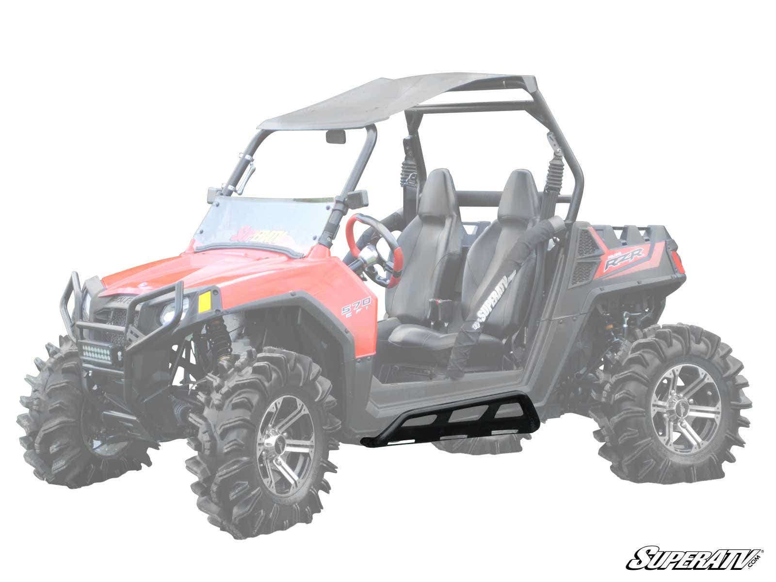 Photo of SuperATV Polaris RZR Rock Sliding Nerf Bars by SuperATV - Premium Nerf Bars for UTVs / Side by Sides