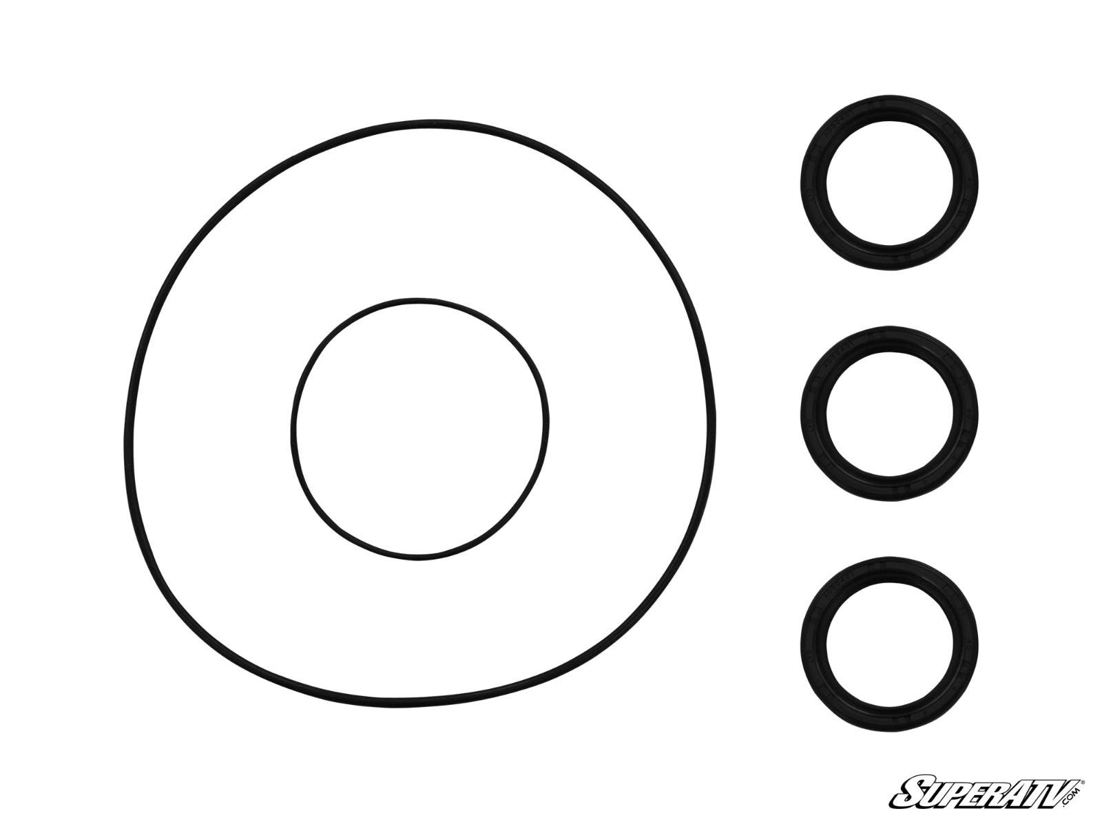 Photo of SuperATV Polaris RZR 800 Front Differential Seal Kit by SuperATV - Premium Differentials for UTVs / Side by Sides