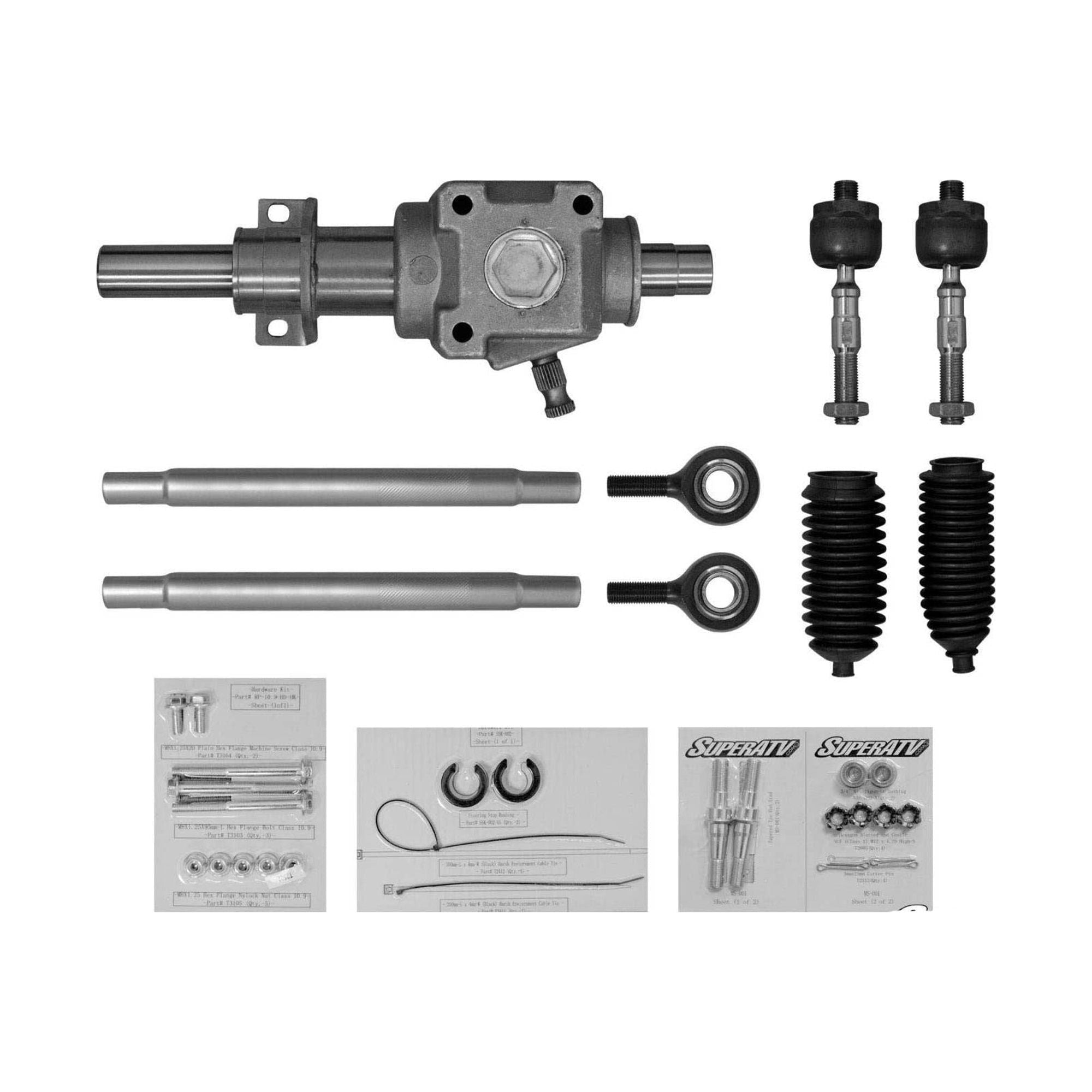 Photo of Polaris RZR S 900 Rackboss 2.0 Steering Rack & Pinion by SuperATV - Premium Steering Racks for UTVs / Side by Sides