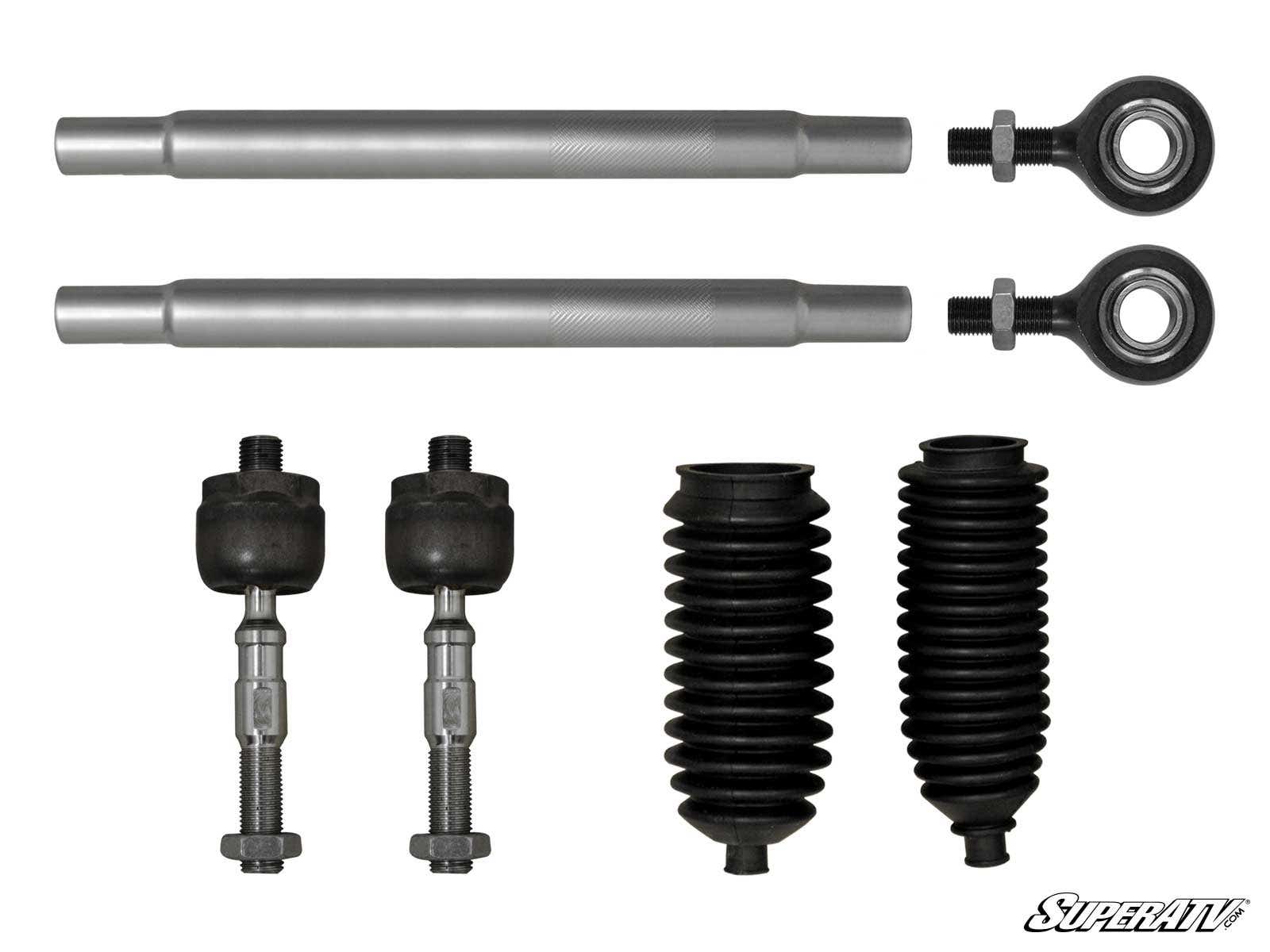 Photo of SuperATV Polaris RZR S 800 Heavy Duty Tie Rod Kit by SuperATV - Premium Tie Rods for UTVs / Side by Sides