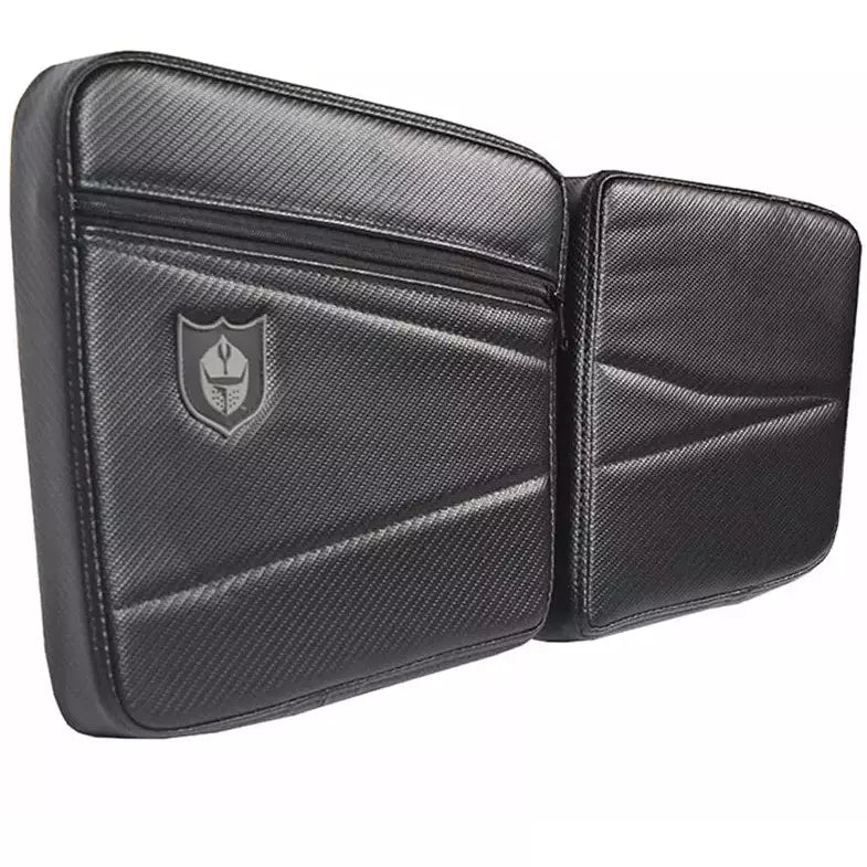 Photo of Polaris RZR Stock Front Door Bags with Knee Pads by Pro Armor - Premium Door Bags & Door Accessories for UTVs / Side by Sides