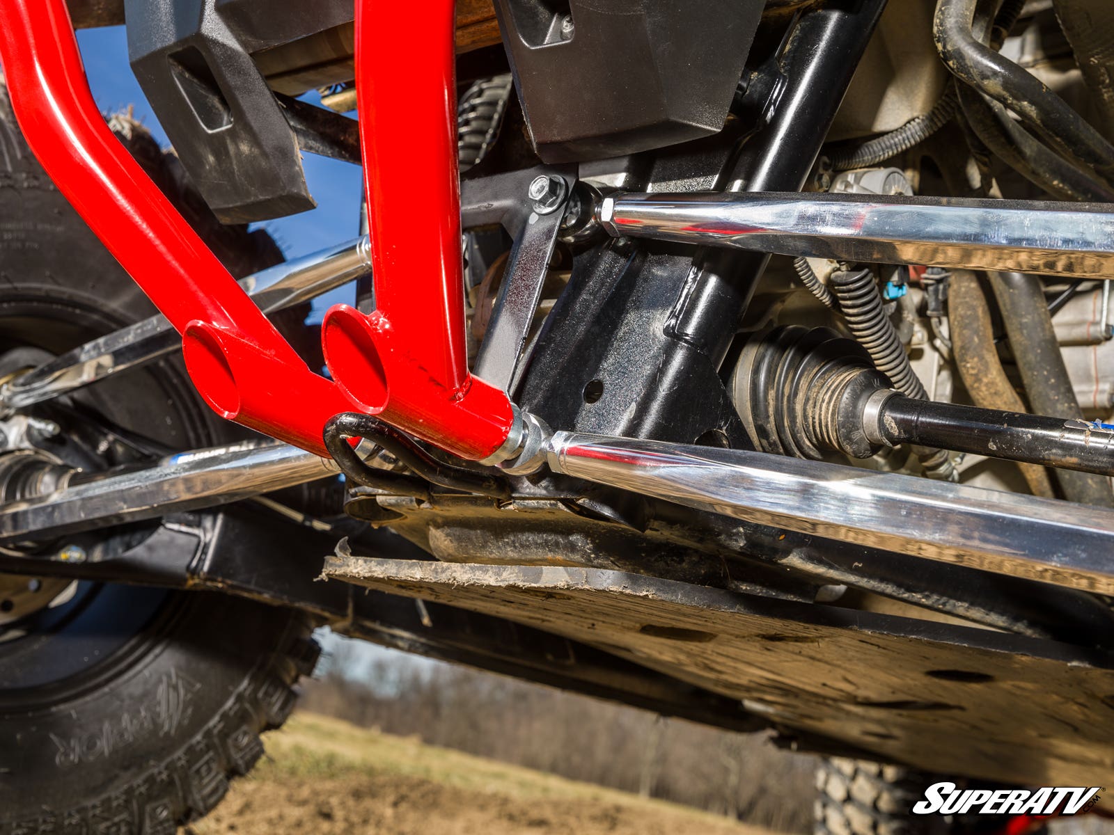 Photo of SuperATV Polaris RZR XP 1000 Billet Aluminum Radius Arms by SuperATV - Premium Radius Rods for UTVs / Side by Sides