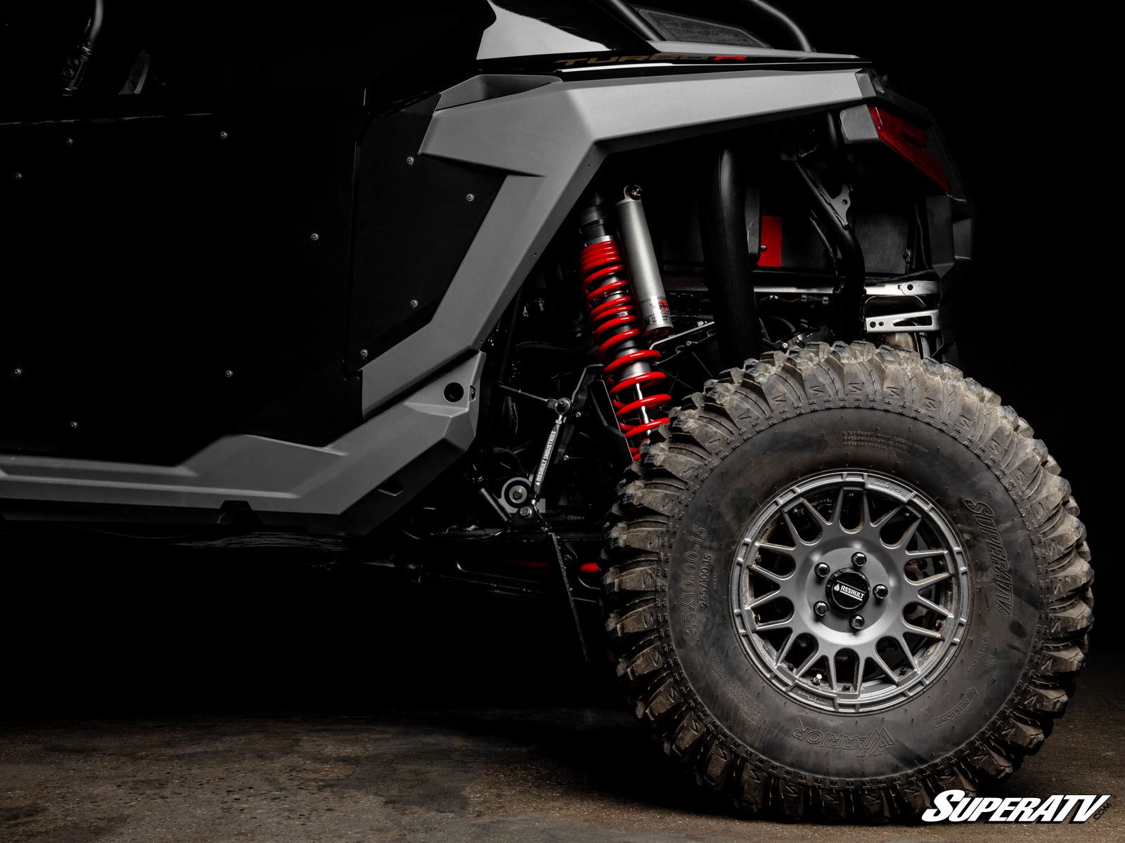 Photo of SuperATV Assault Industries Polaris RZR Turbo R Turret Rear Sway Bar End Links by SuperATV - Premium Sway Bars & Links for UTVs / Side by Sides