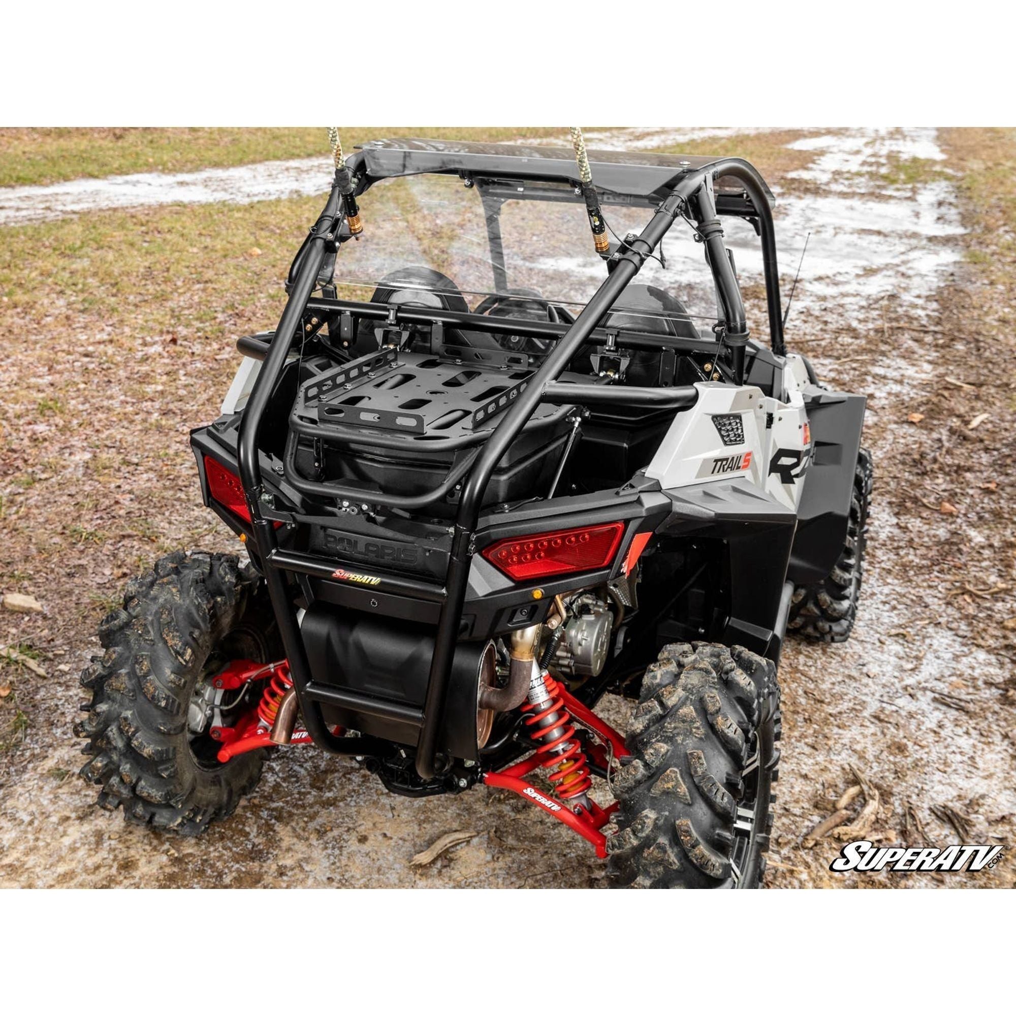 Photo of Polaris RZR Trail 900 Alpha Cargo Rack by SuperATV - Premium Storage for UTVs / Side by Sides
