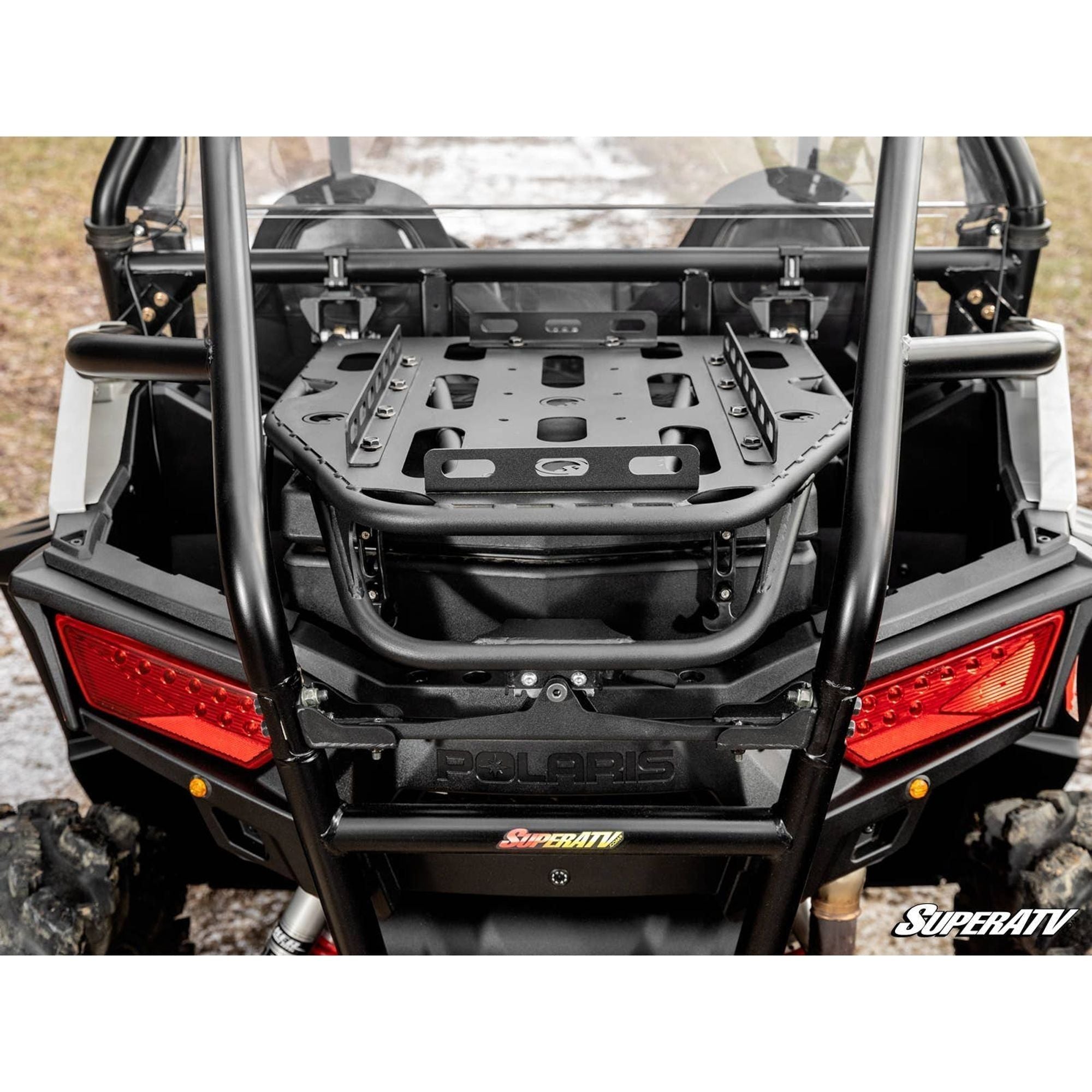 Photo of Polaris RZR Trail 900 Alpha Cargo Rack by SuperATV - Premium Storage for UTVs / Side by Sides