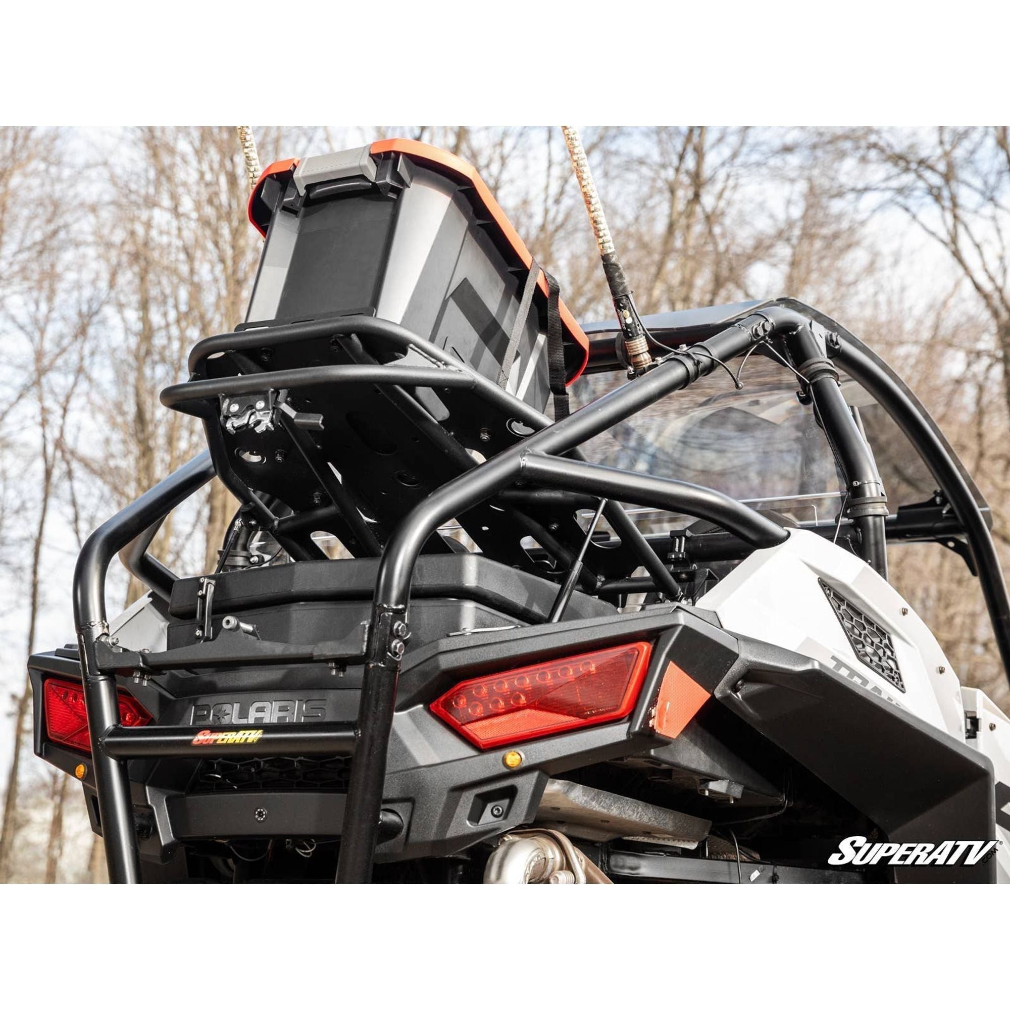 Photo of Polaris RZR Trail 900 Alpha Cargo Rack by SuperATV - Premium Storage for UTVs / Side by Sides