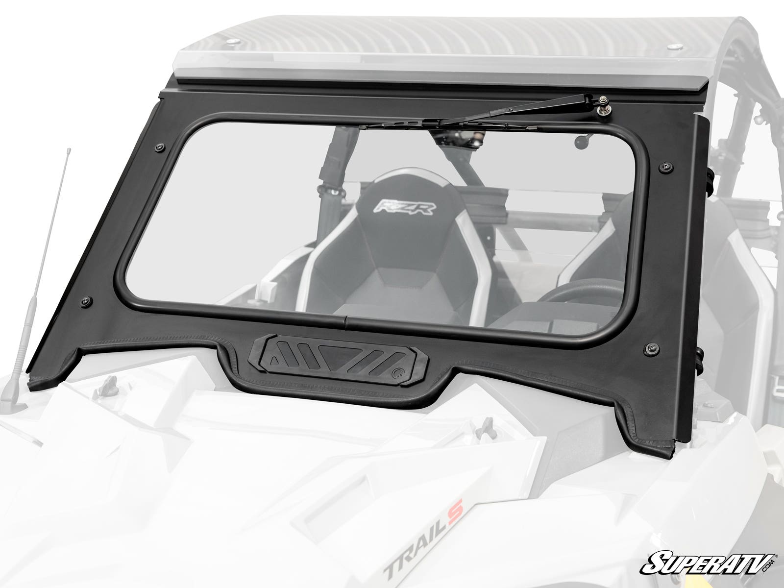 Photo of SuperATV Polaris RZR Trail S 1000 Glass Windshield by SuperATV - Premium Windshields for UTVs / Side by Sides