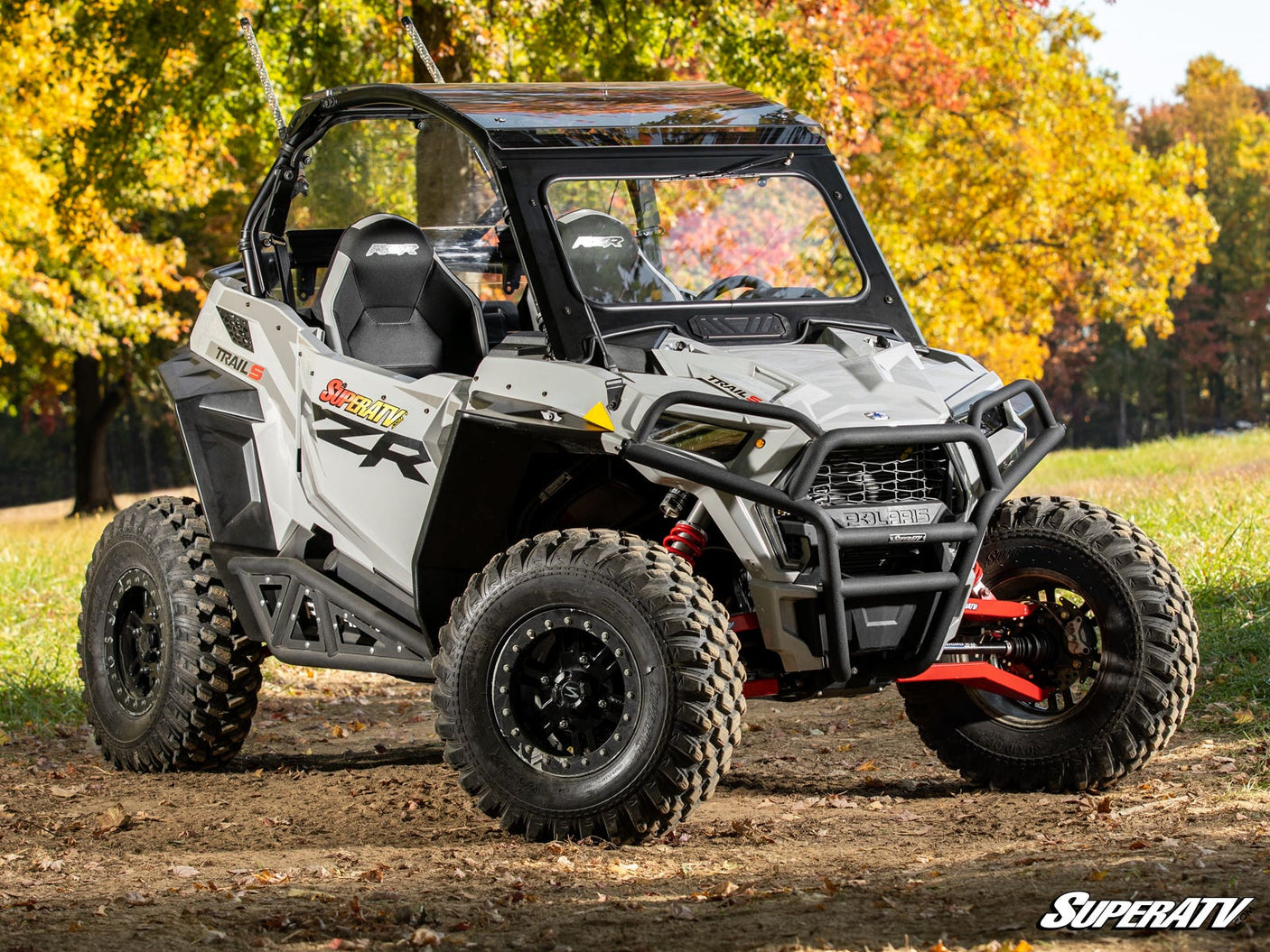 Photo of SuperATV Polaris RZR Trail 900 Glass Windshield by SuperATV - Premium Windshields for UTVs / Side by Sides