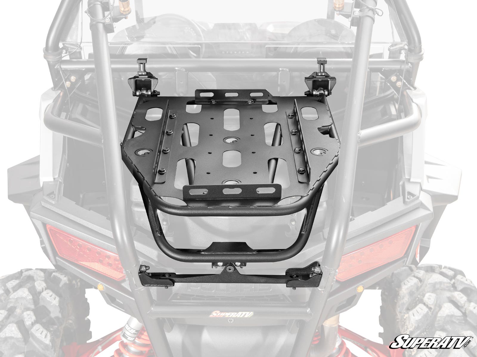 Photo of SuperATV Polaris RZR Trail S 1000 Cargo Rack Alpha by SuperATV - Premium Storage for UTVs / Side by Sides