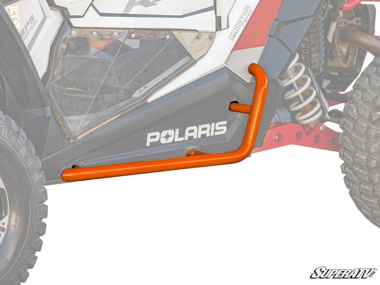 SuperATV Polaris RZR XP Turbo Heavy Duty Nerf Bars